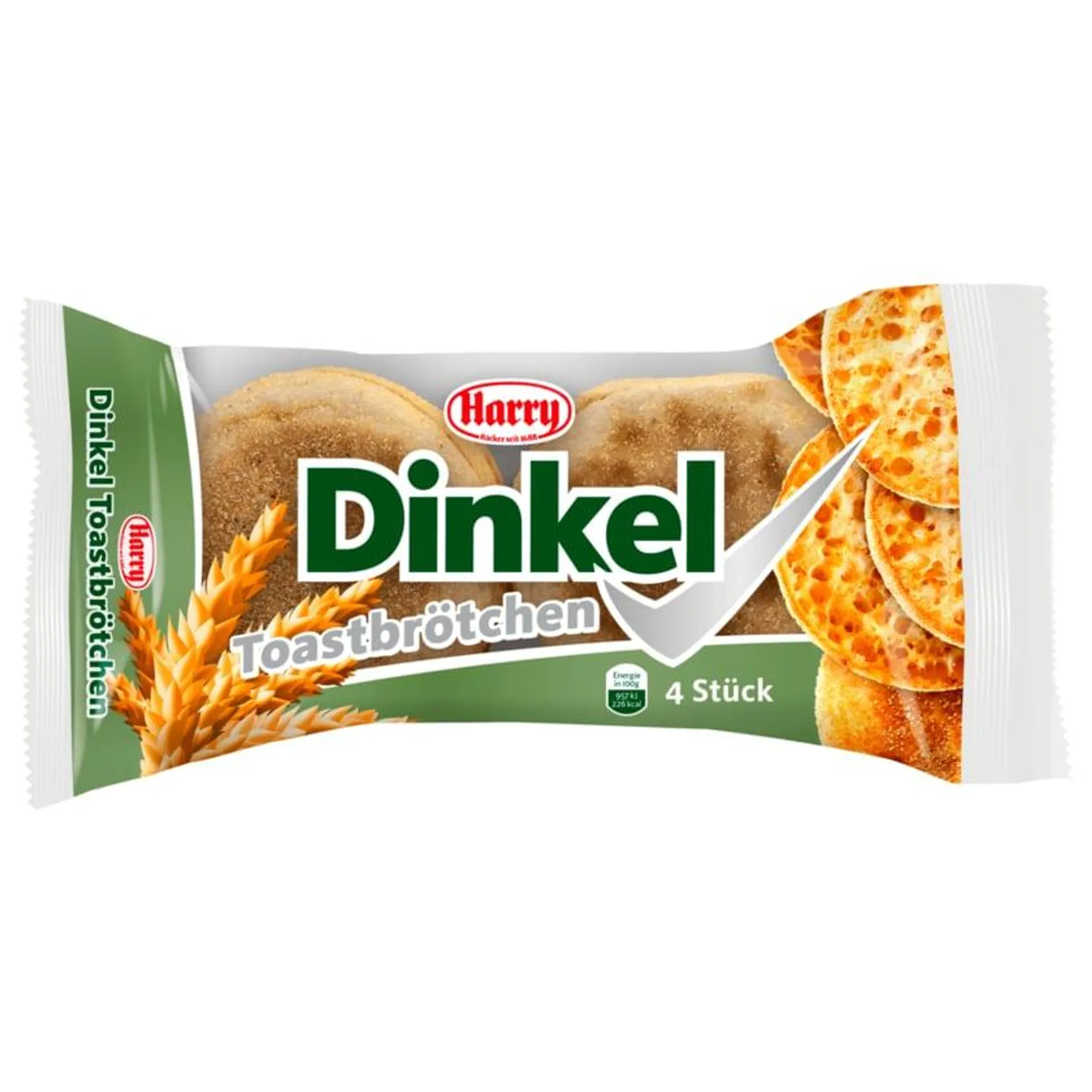 Harry Dinkel Toastbrötchen 4 Stück