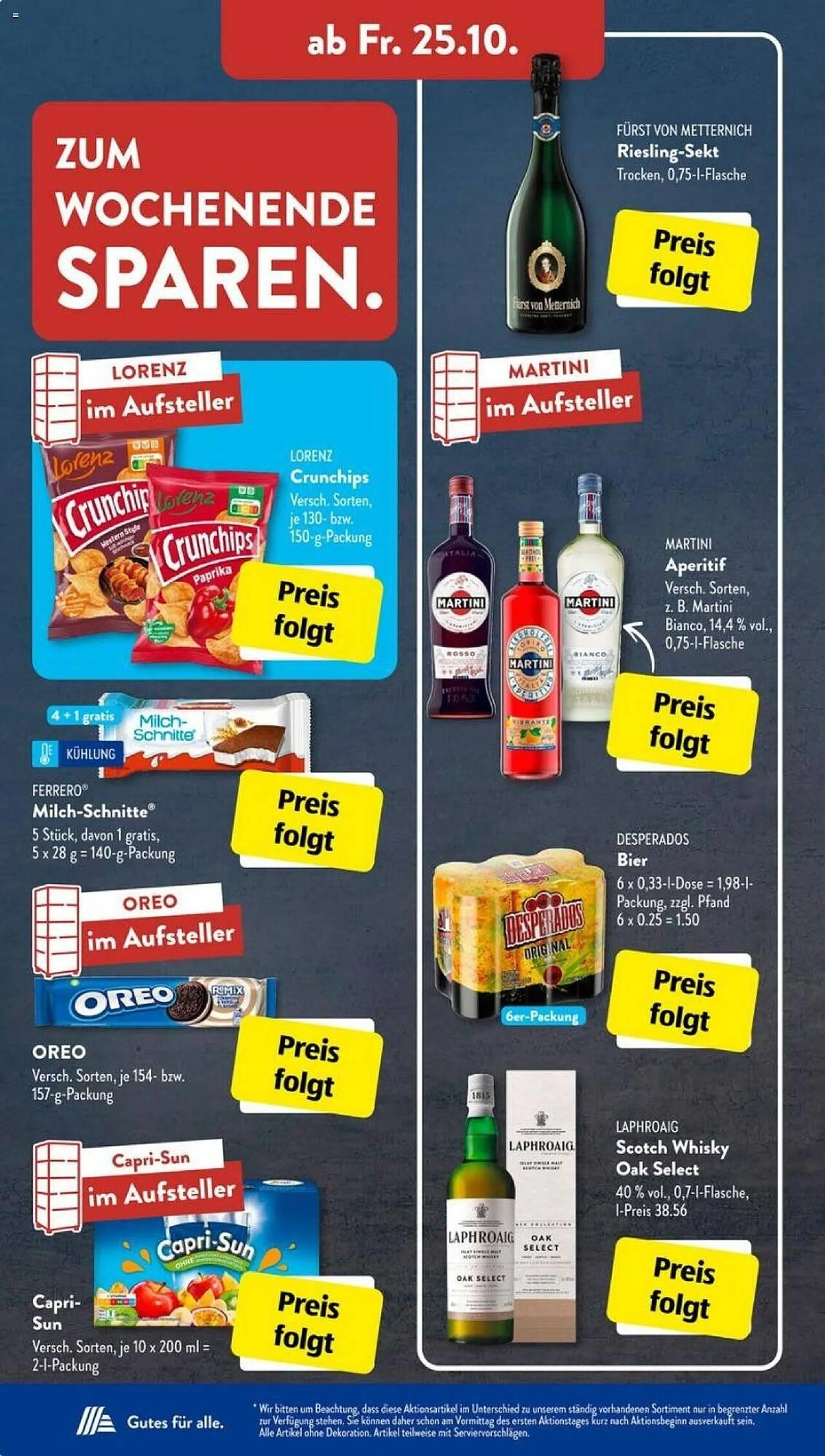 Aldi Süd Prospekt von 21. Oktober bis 26. Oktober 2024 - Prospekt seite 20