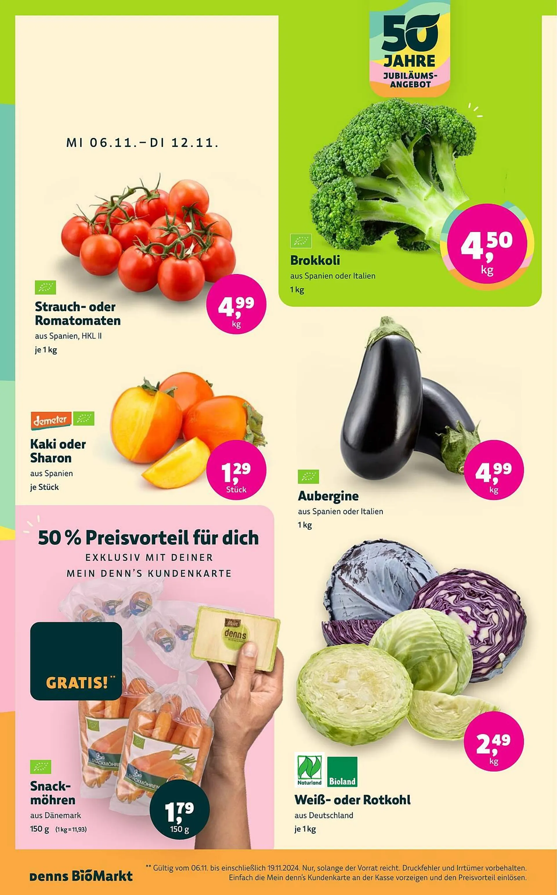 Erdi Biomarkt Prospekt von 6. November bis 19. November 2024 - Prospekt seite 2