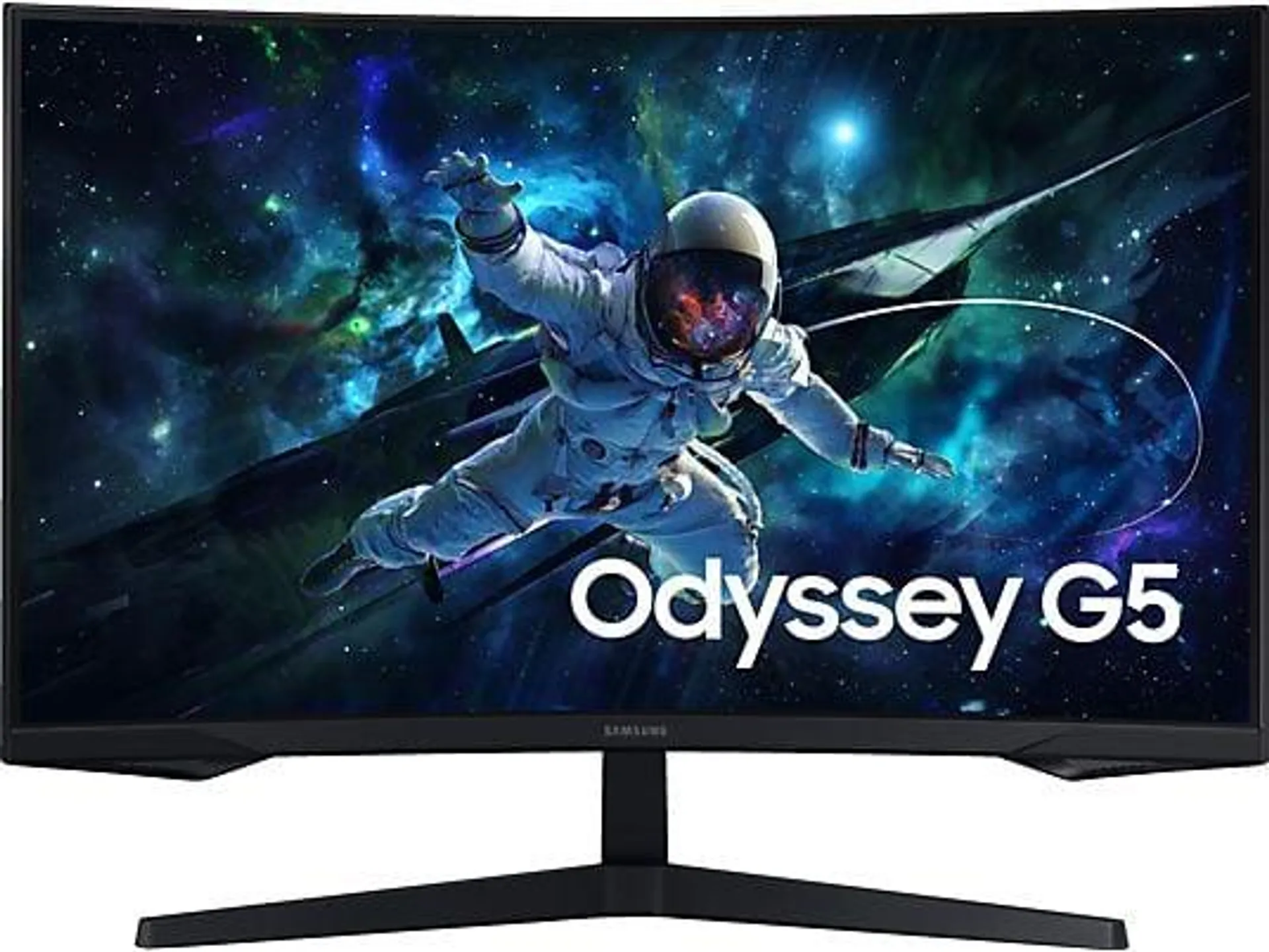 SAMSUNG Odyssey G55C S27CG554EU 27 Zoll WQHD Gaming Monitor (1 ms Reaktionszeit, 165 Hz)