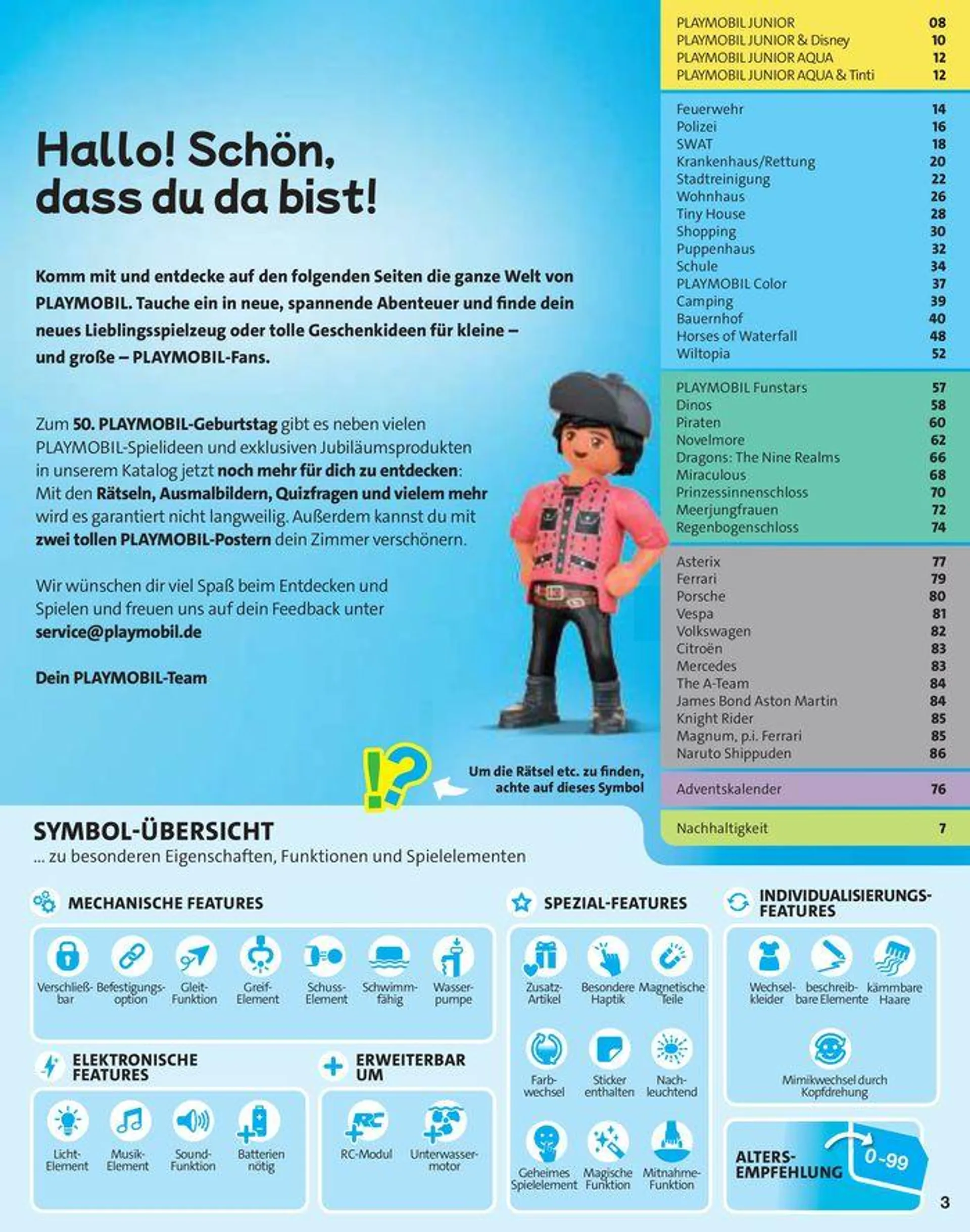 50 Years Of Playmobil von 9. Juli bis 31. Dezember 2024 - Prospekt seite 3