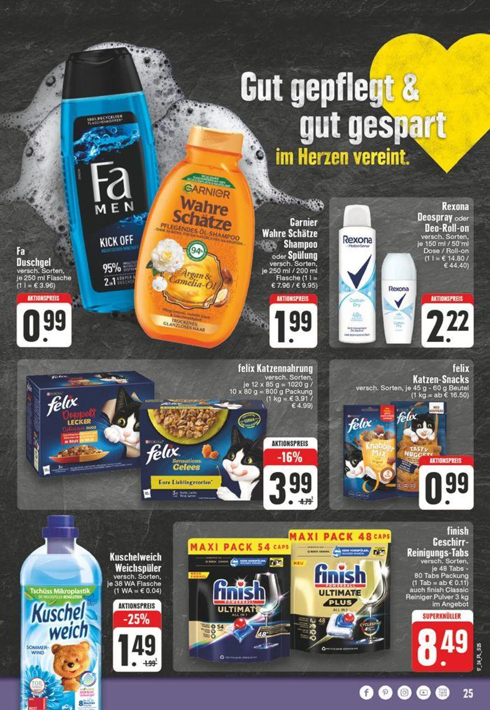 Edeka flugblatt von 21. April bis 27. April 2024 - Prospekt seite 25