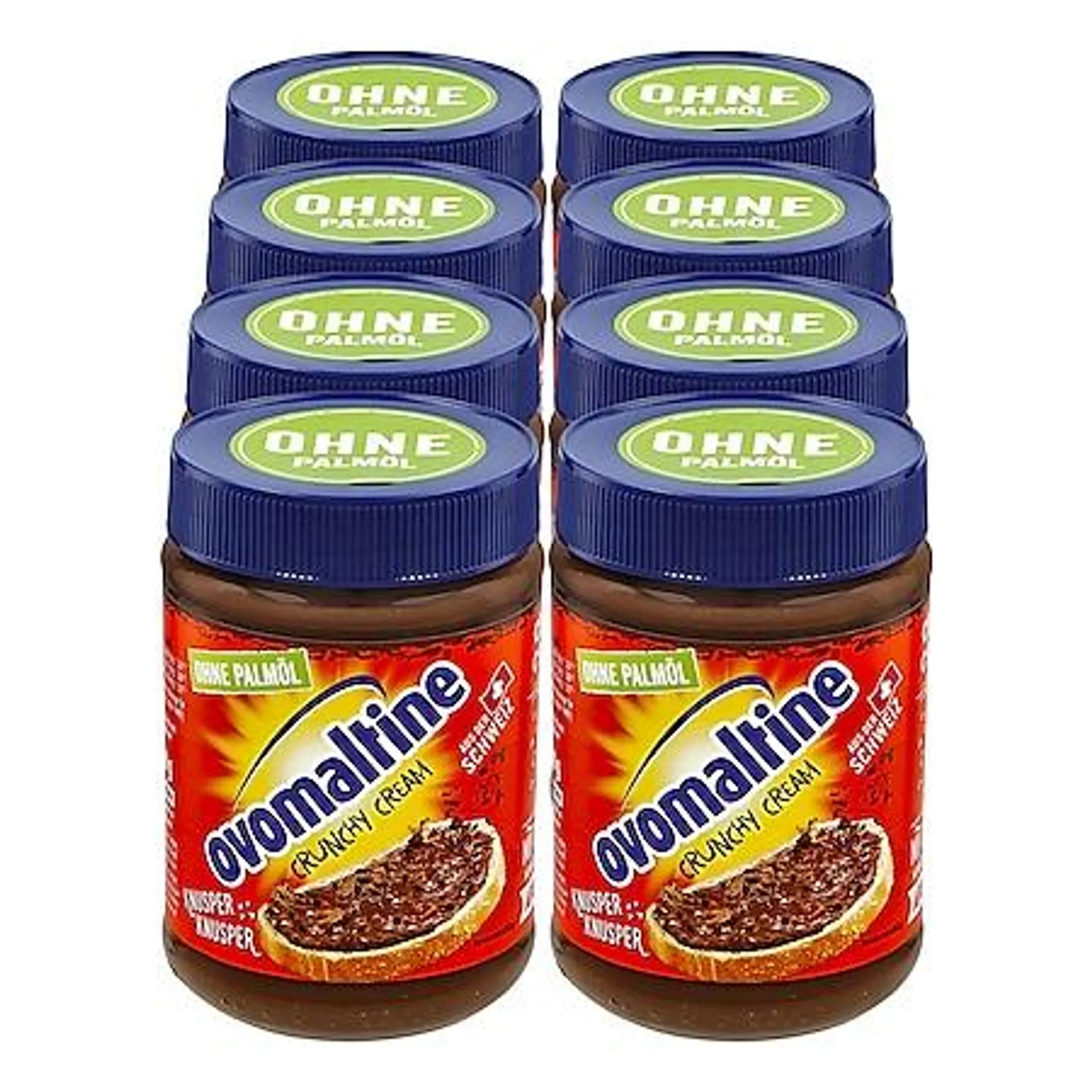 Ovomaltine Crunchy Cream 380 g, 8er Pack