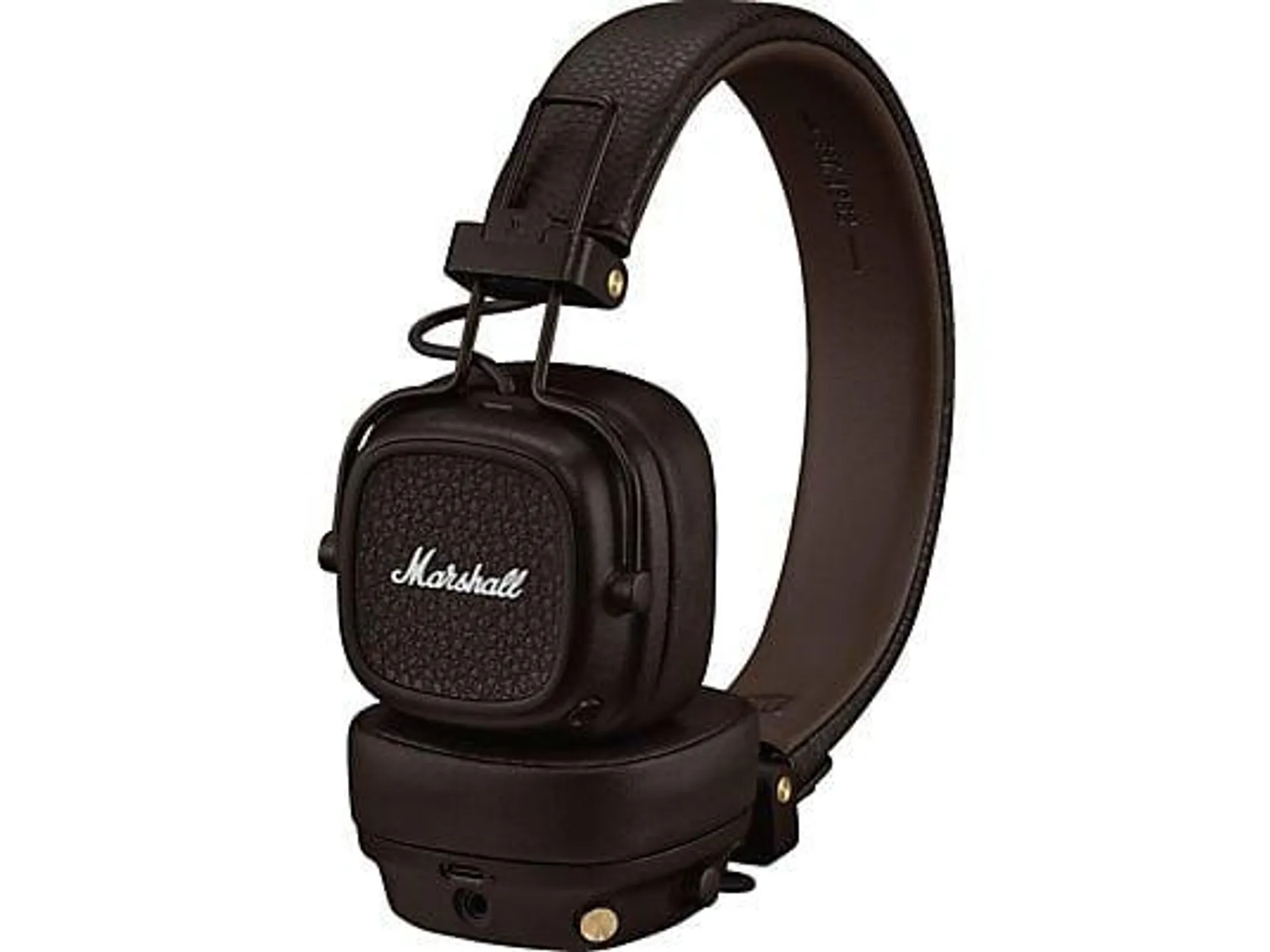 MARSHALL Major V, On-ear Kopfhörer Bluetooth Brown