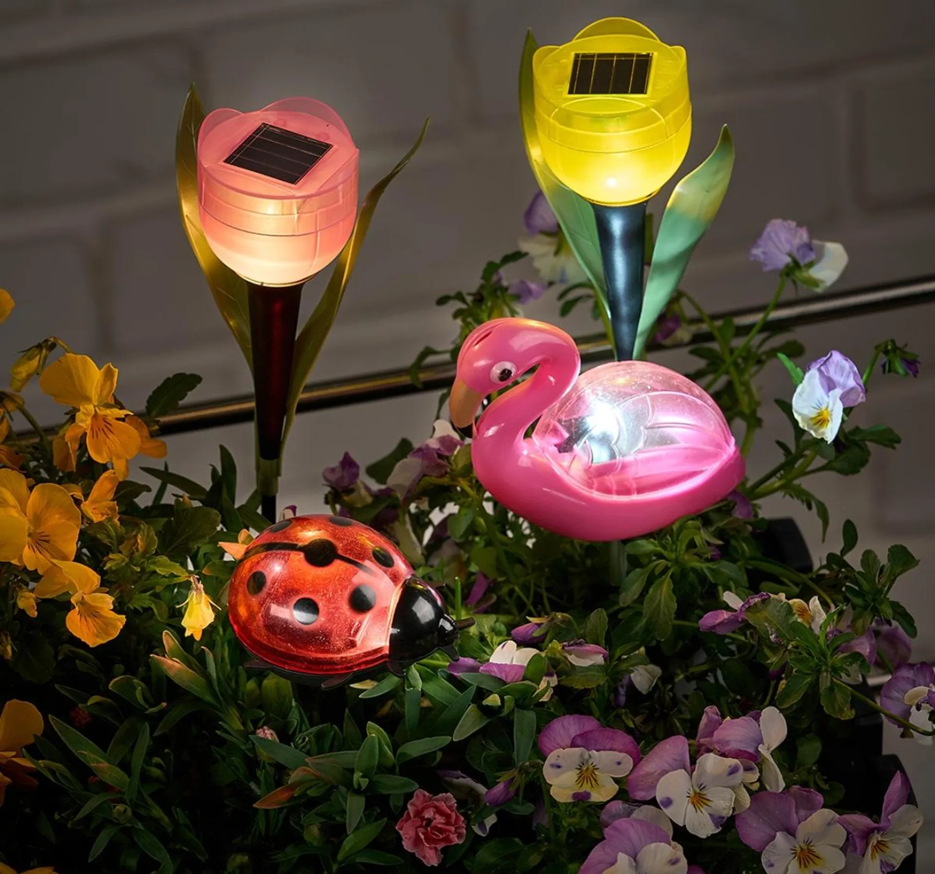 Solarstecker TULPE oder Tierfigur*