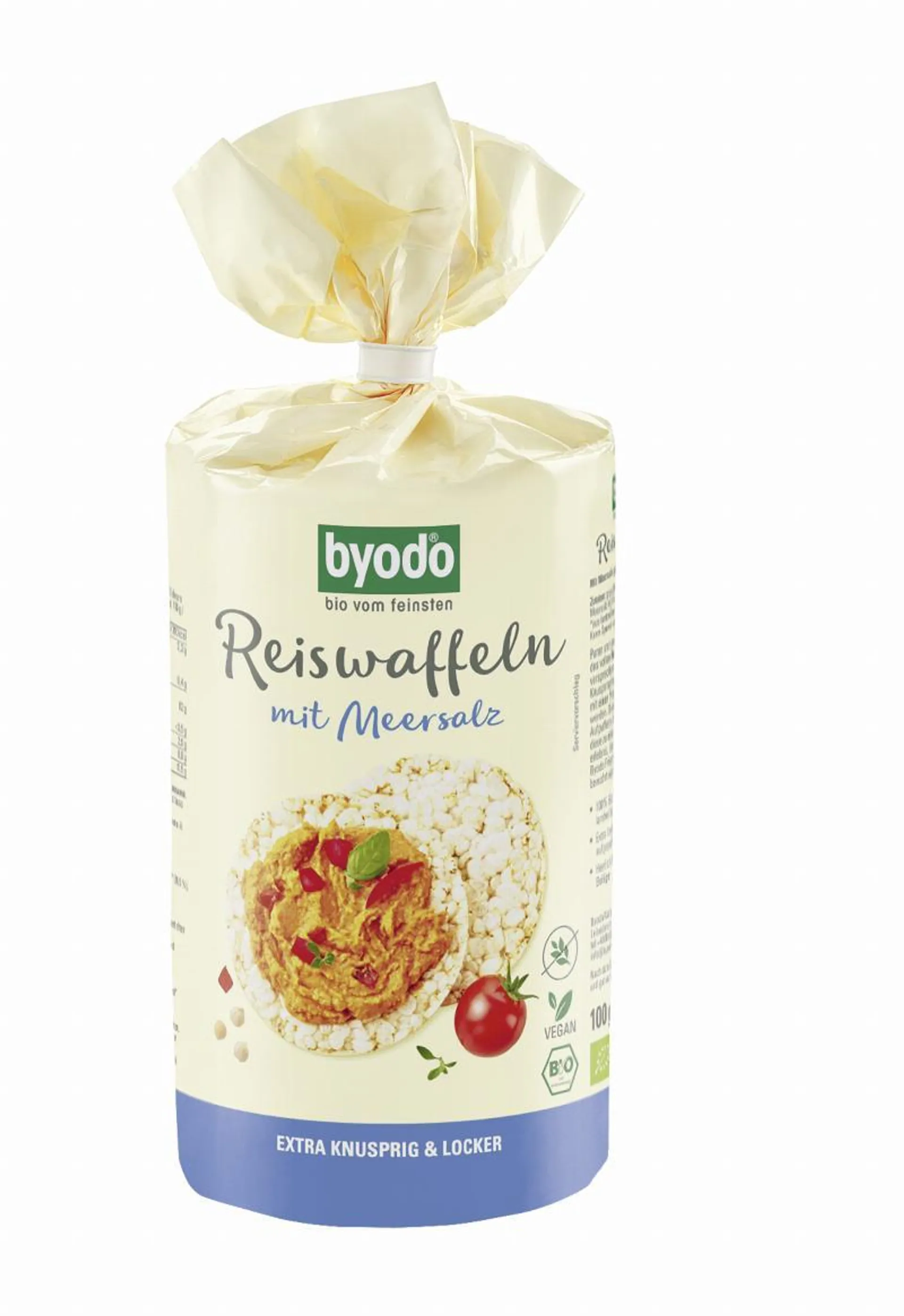 Byodo Reiswaffeln mit Meersalz 100g