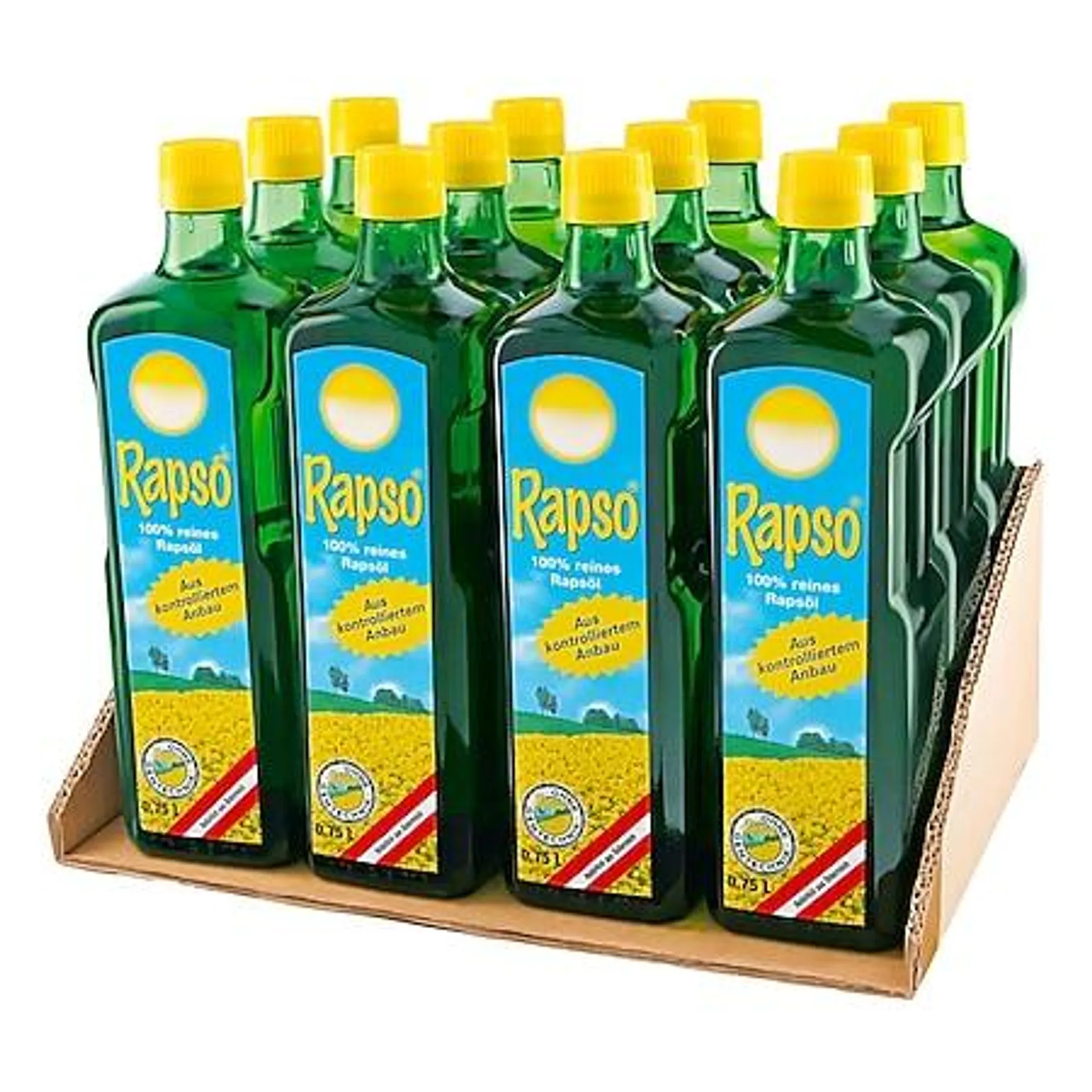 Rapso Rapsöl 750 ml, 12er Pack