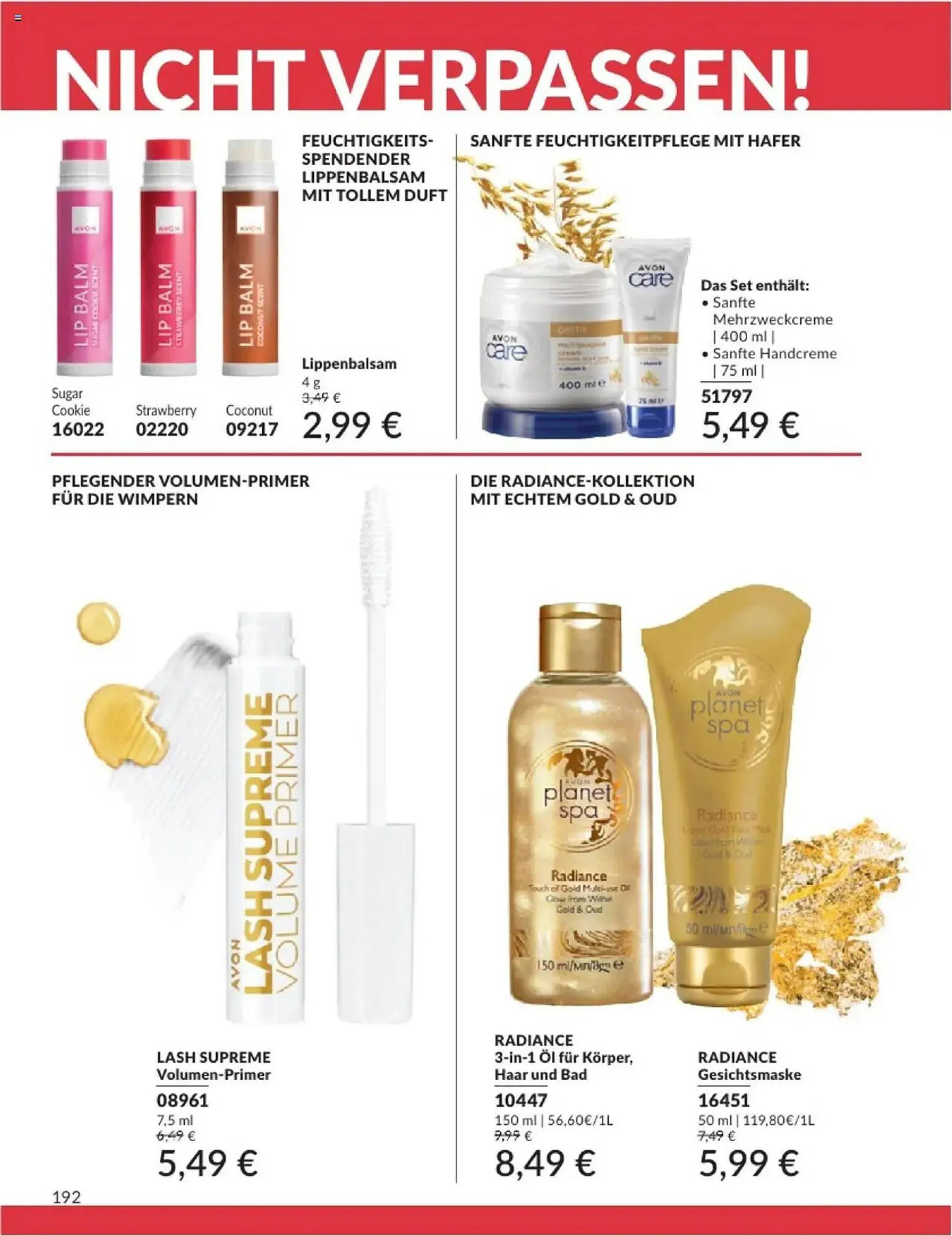 Avon Prospekt von 1. Februar bis 28. Februar 2025 - Prospekt seite 192