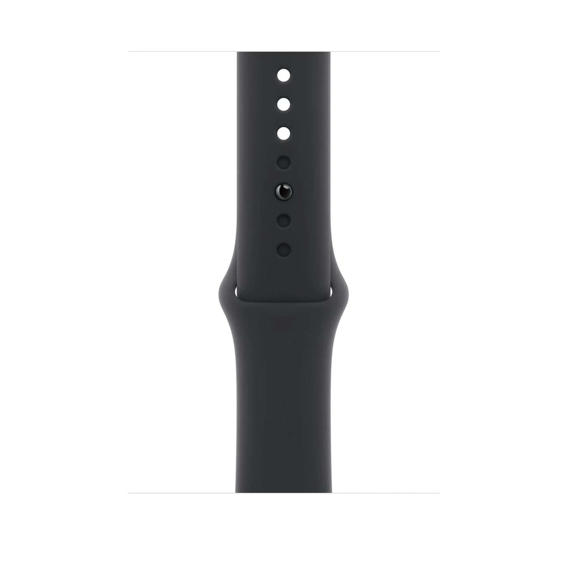 46 mm Sportarmband Schwarz – M/L