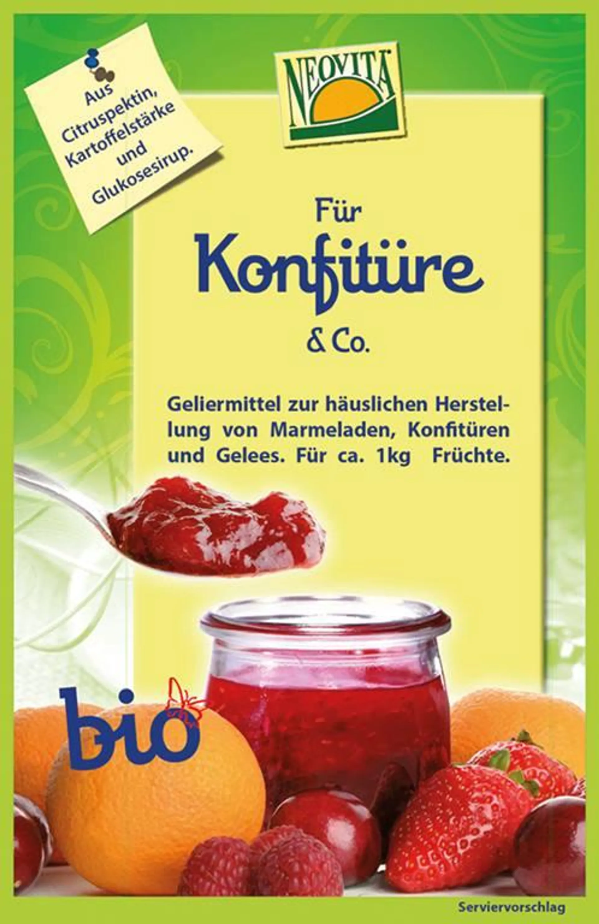 Biovita Neovita für Konfitüre & Co. 25g