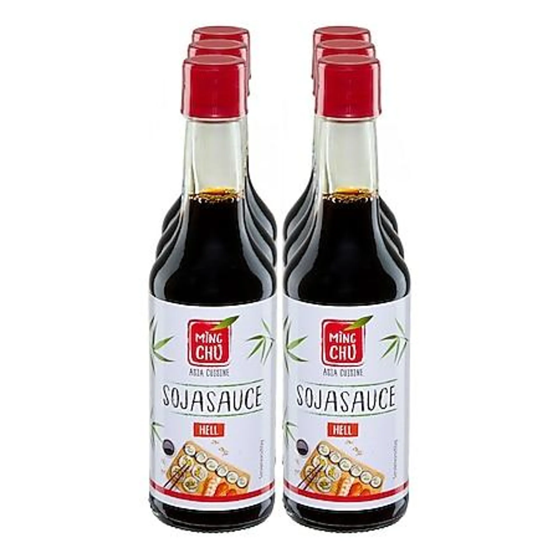 Ming Chu Sojasauce hell 150 ml, 6er Pack