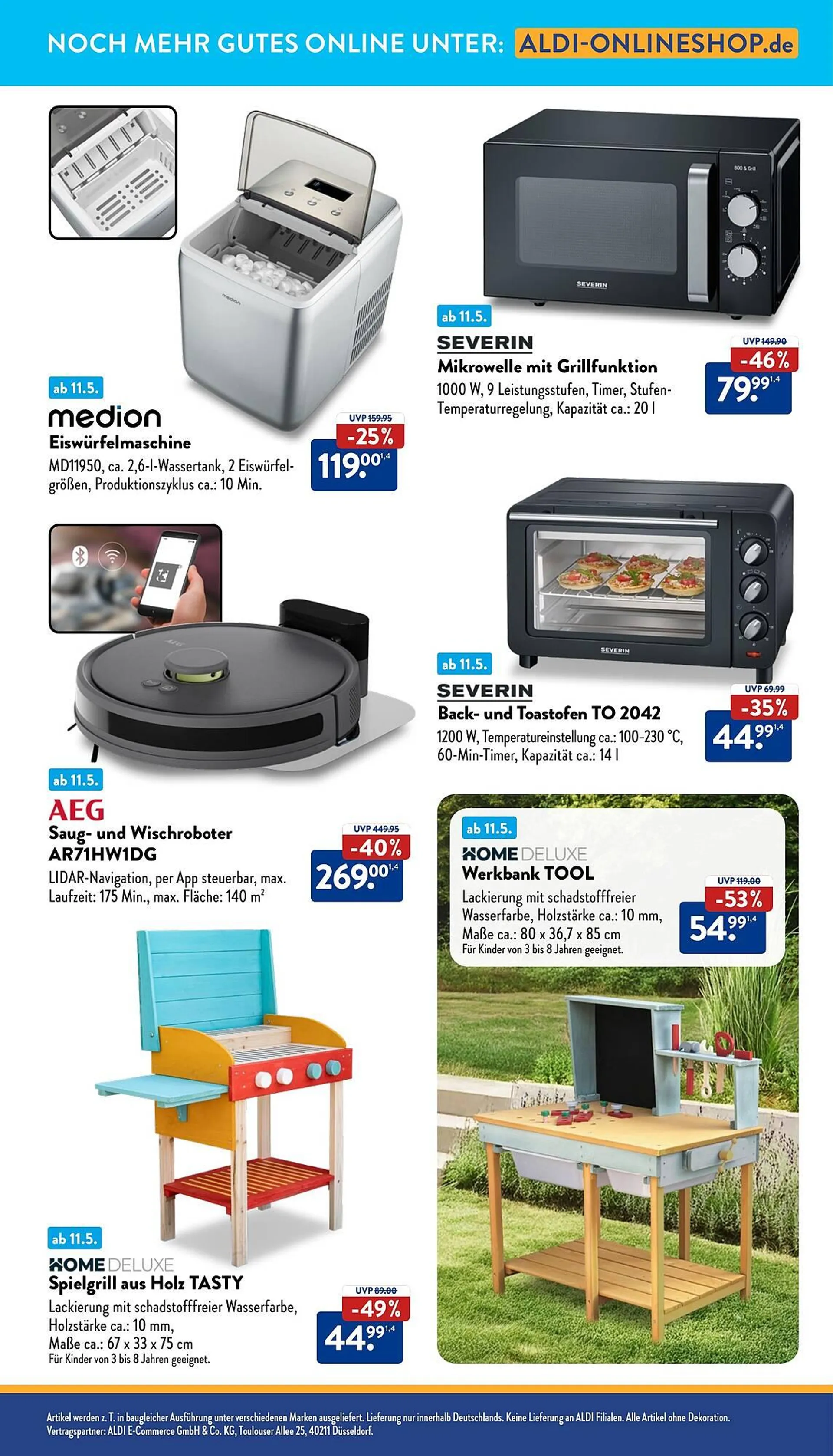 Aldi Nord Prospekt von 12. Mai bis 18. Mai 2025 - Prospekt seite 39