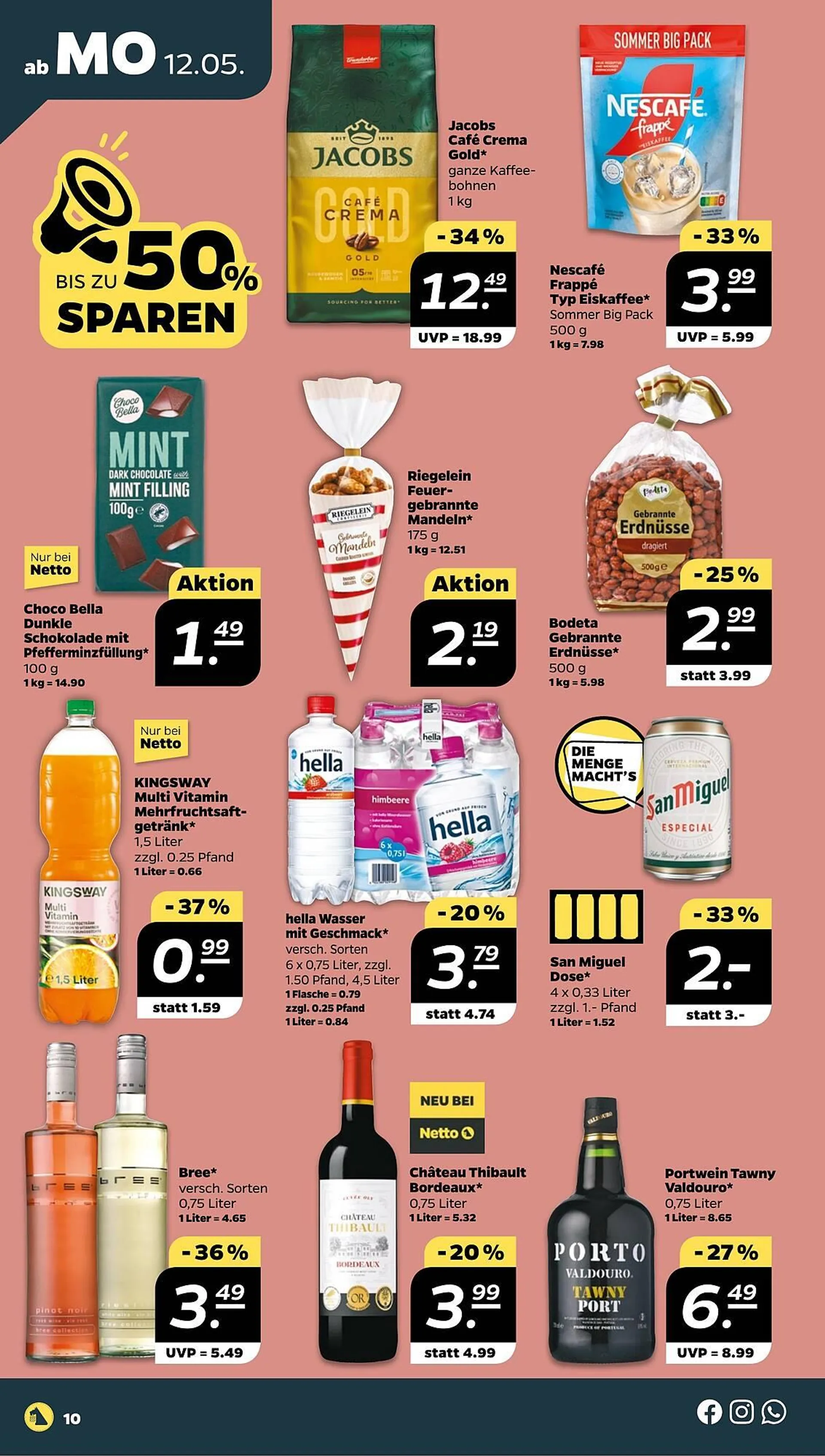 NETTO Prospekt von 12. Mai bis 17. Mai 2025 - Prospekt seite 10