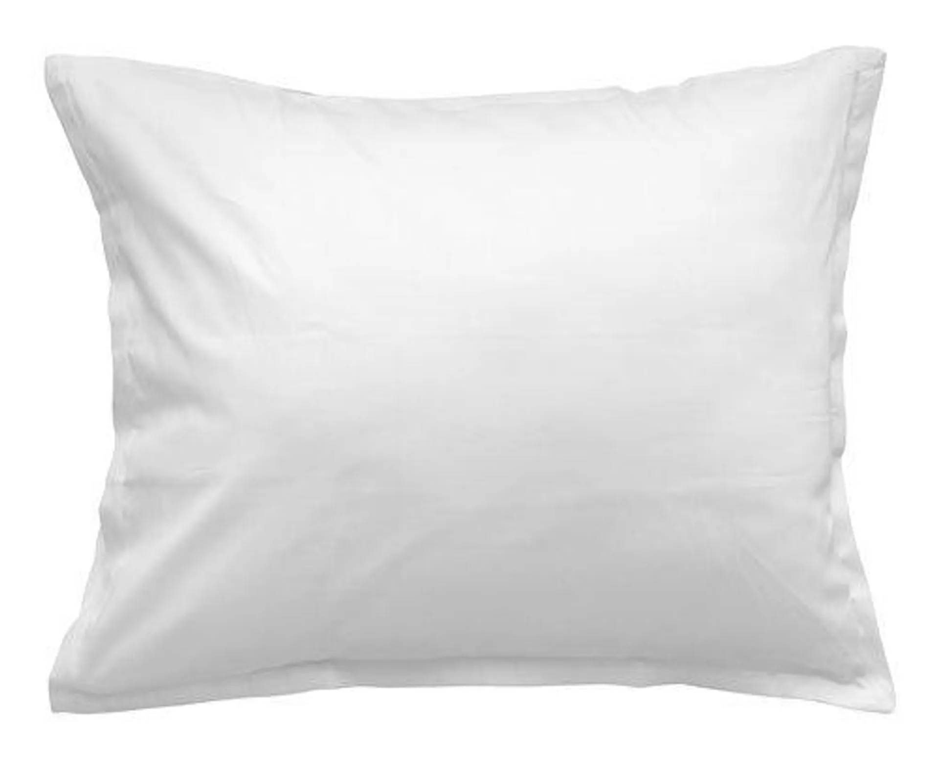 Perkal-Kissenbezug LILLY 40x40cm weiß