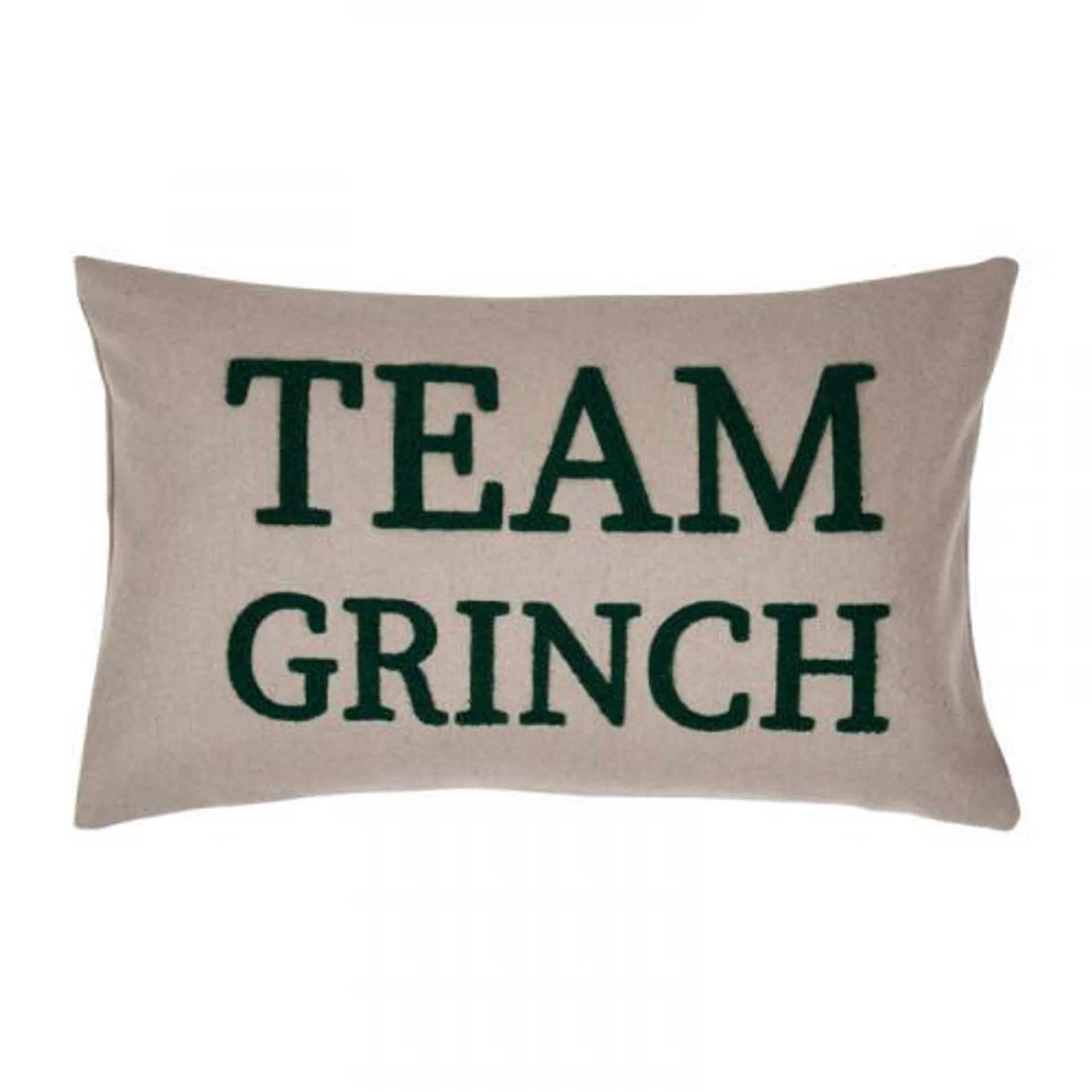 pad home Design Kissenhülle Team Grinch green