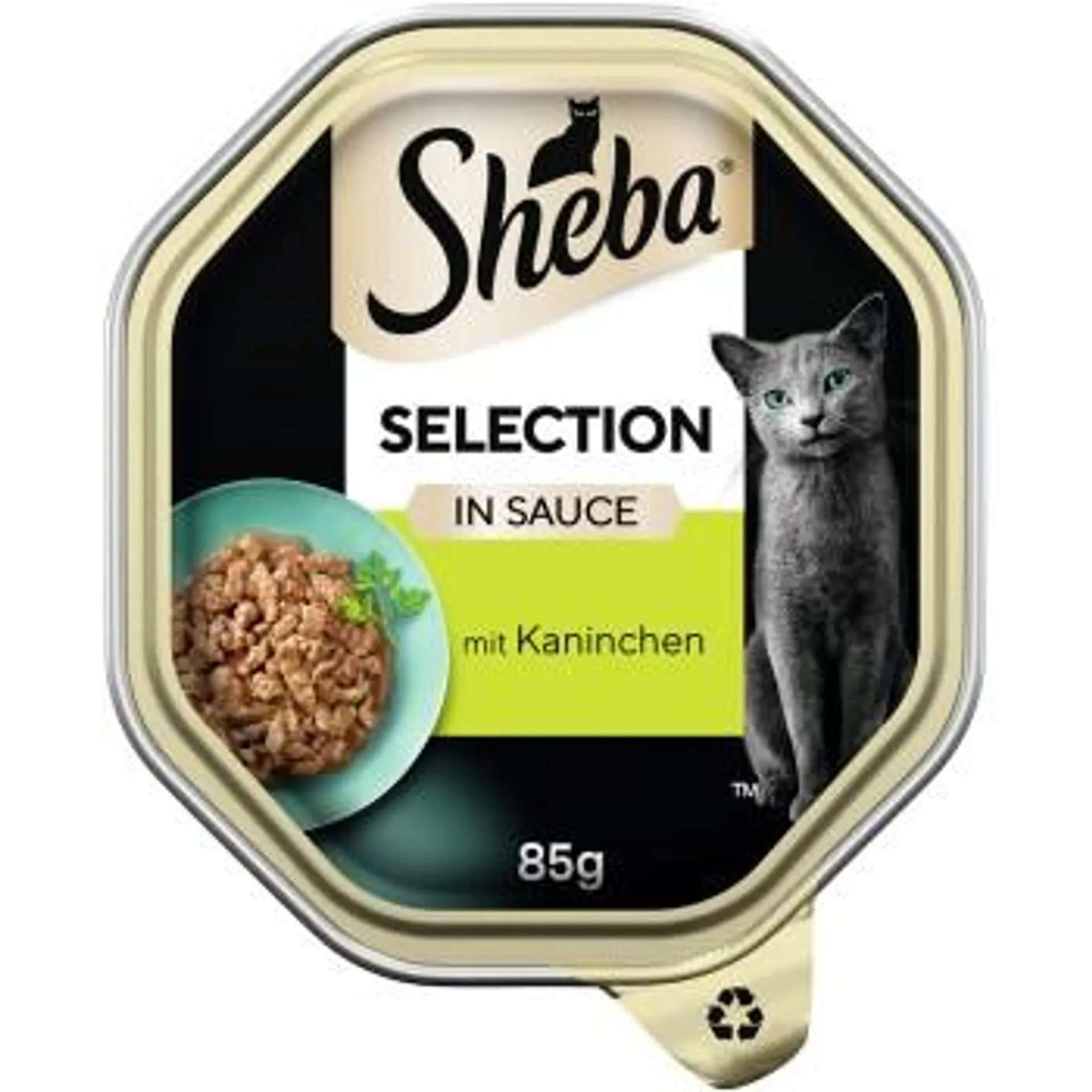 Sheba Selection in Sauce 22x85 g mit Kaninchenhäppchen