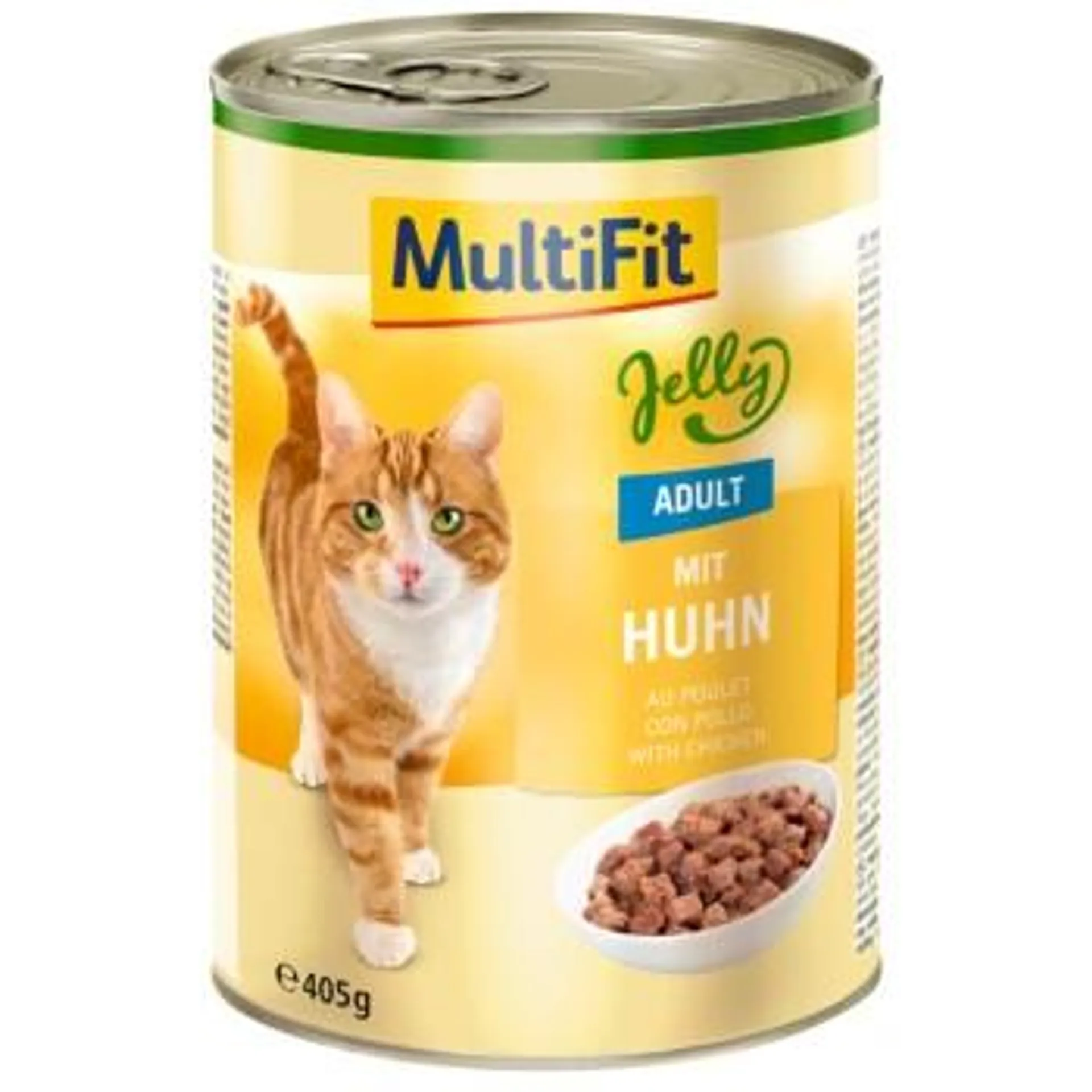 MultiFit Adult Jelly Huhn 6x405 g