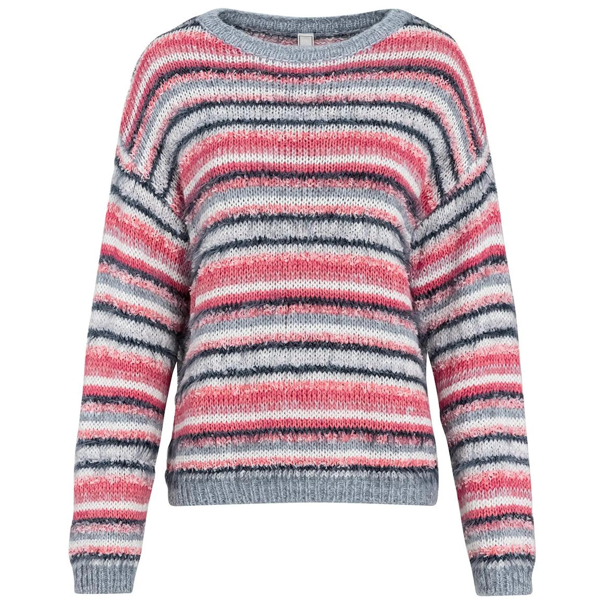 Damen Strickpullover mit Effektgarn