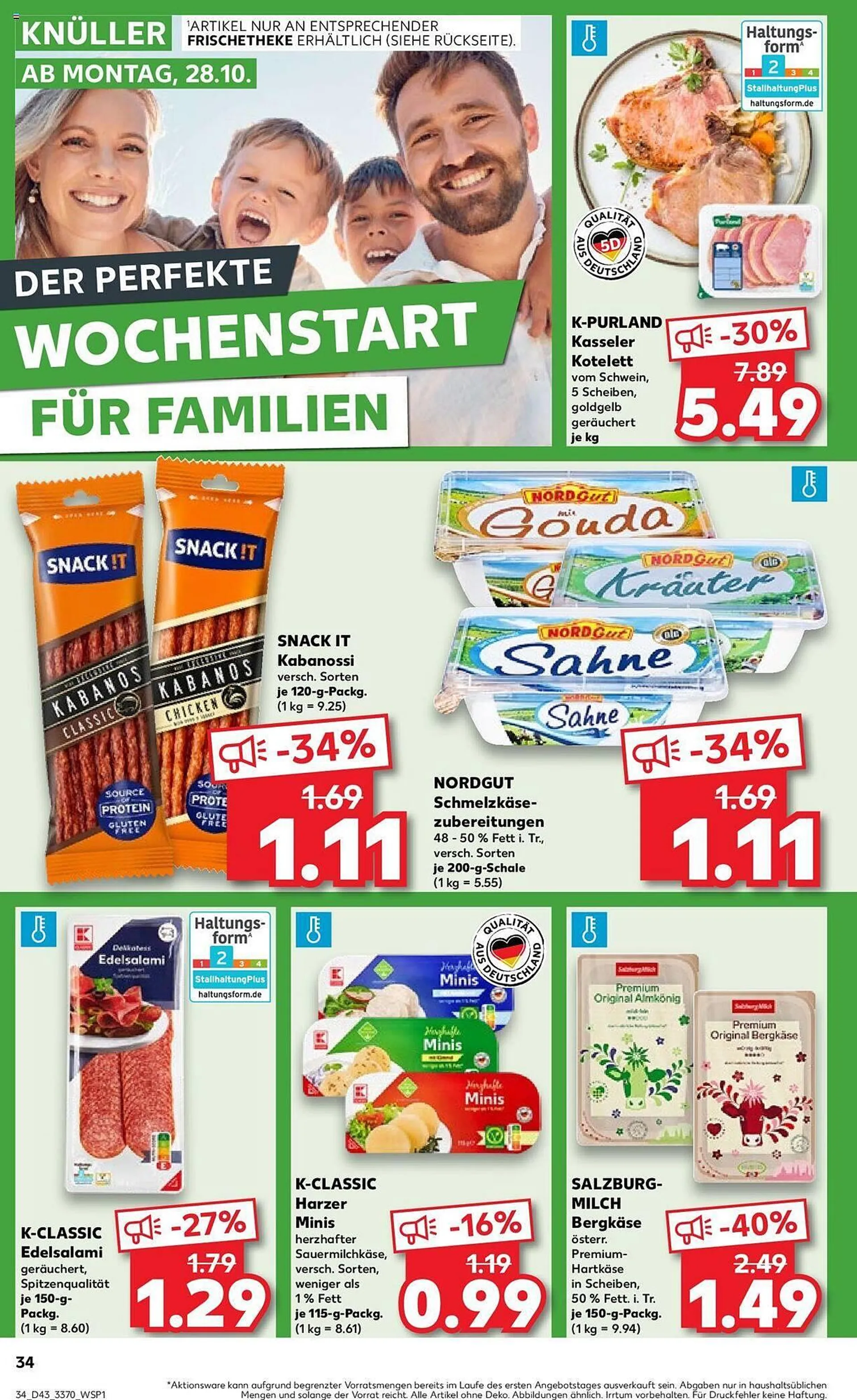 Kaufland Prospekt von 24. Oktober bis 30. Oktober 2024 - Prospekt seite 34