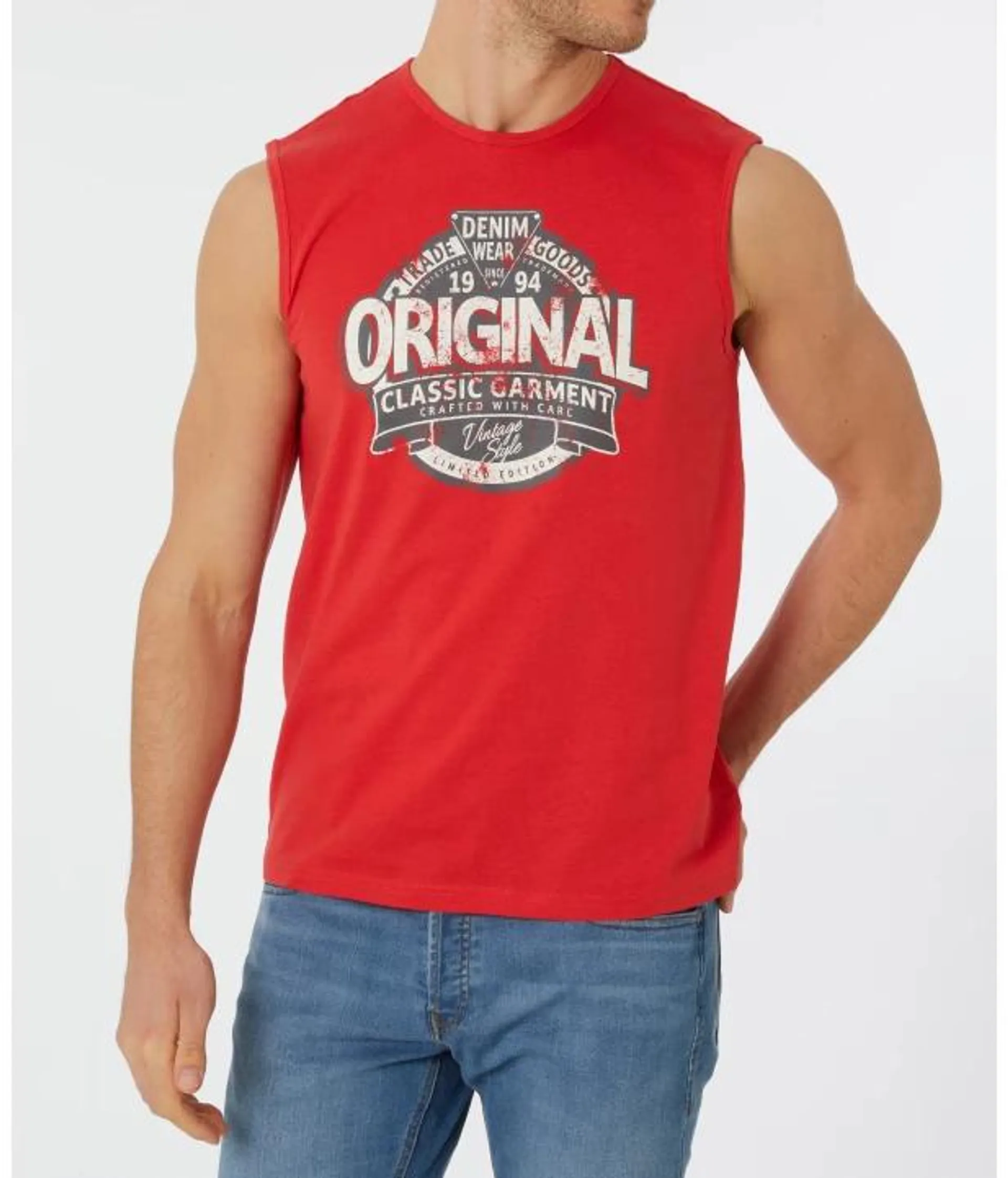 Rotes Tanktop