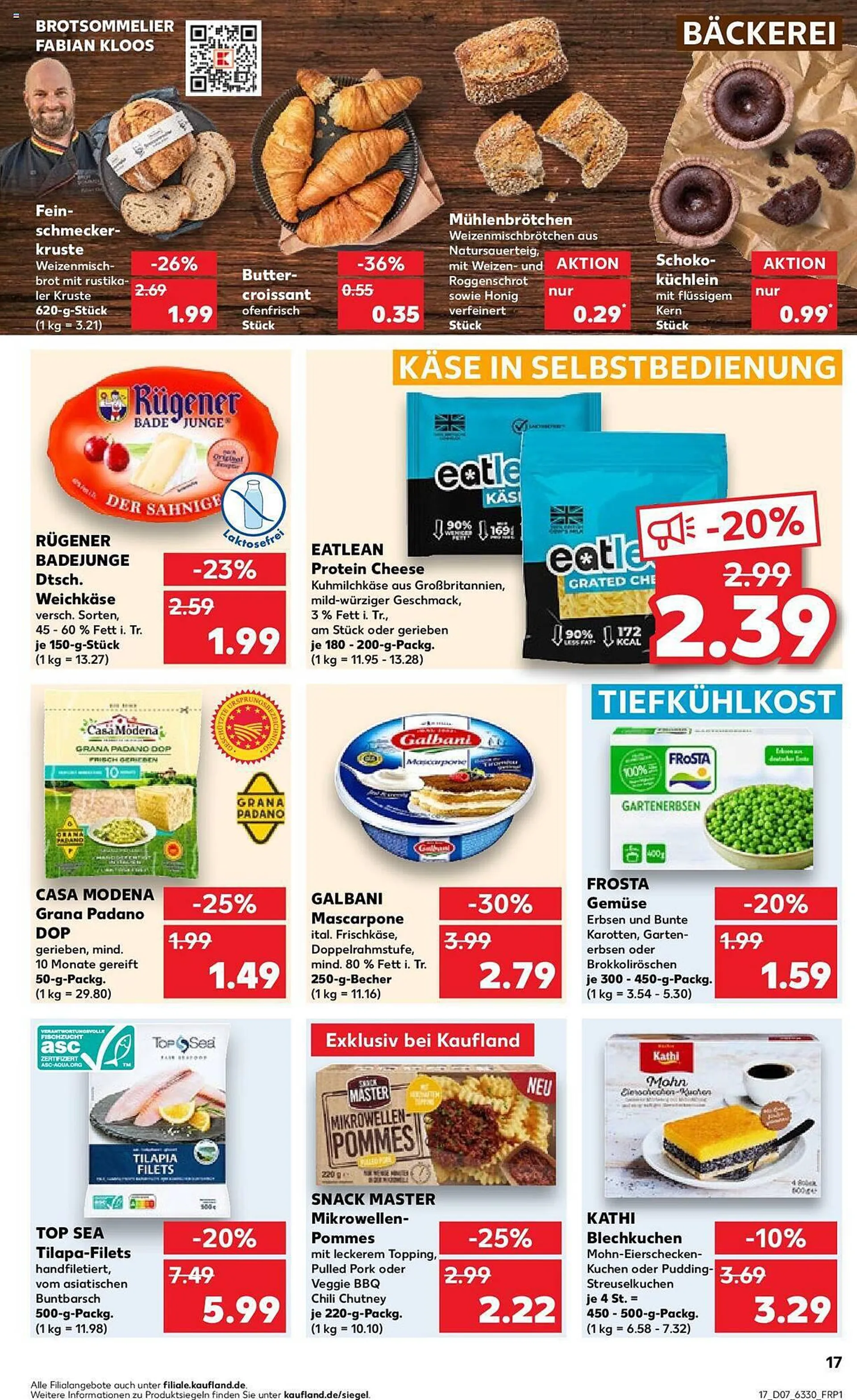 Kaufland Prospekt von 15. Februar bis 21. Februar 2024 - Prospekt seite 17