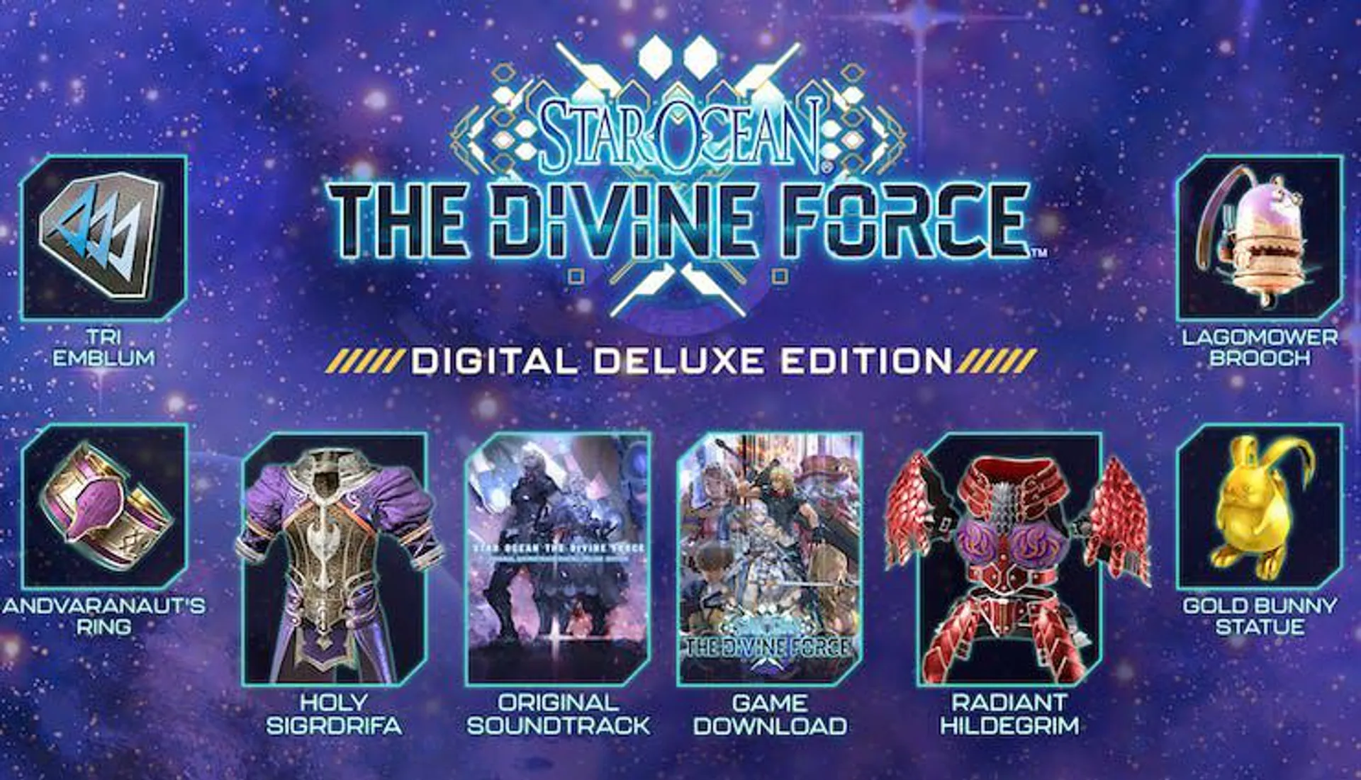 STAR OCEAN THE DIVINE FORCE DIGITAL DELUXE EDITION