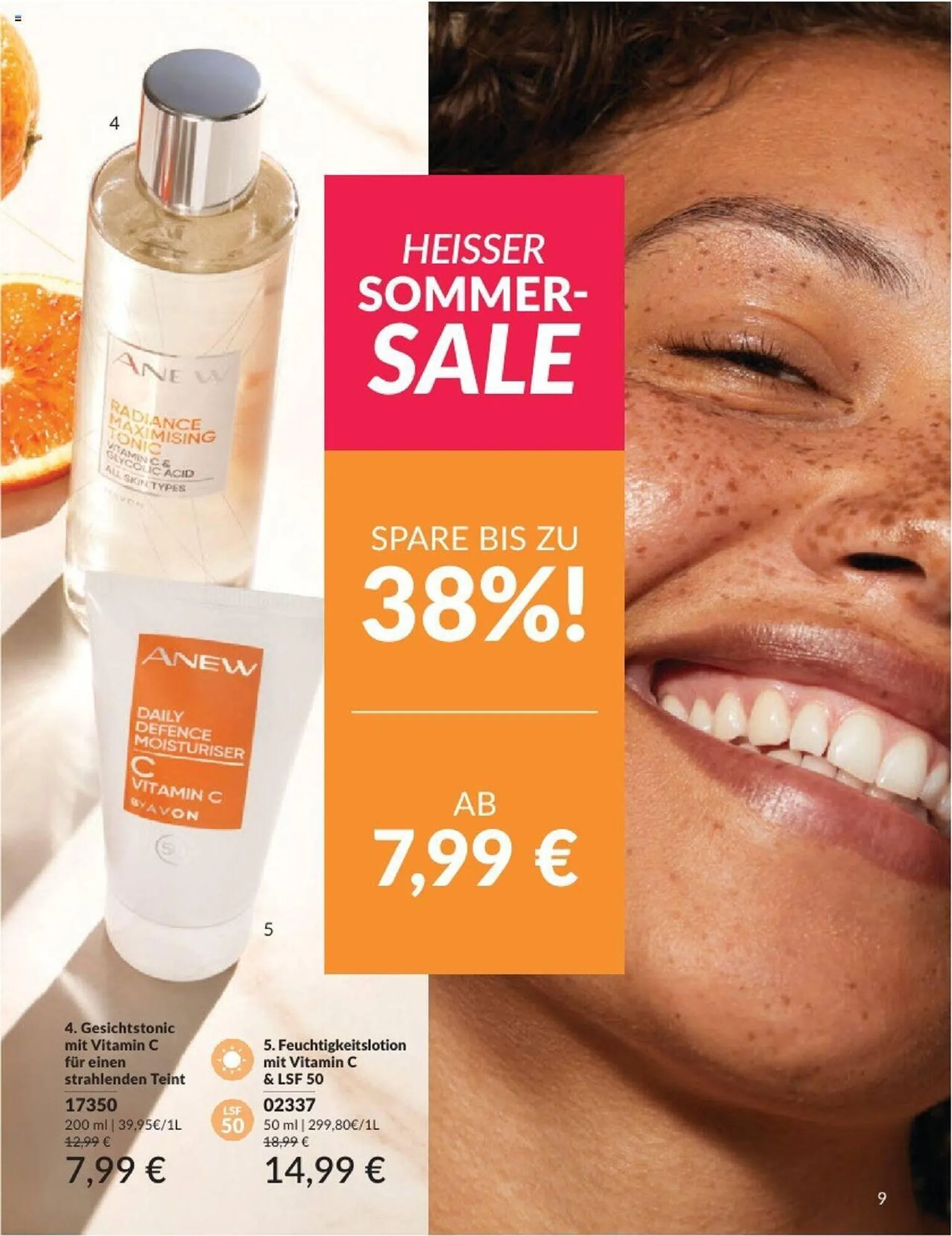 Avon Prospekt von 1. Juli bis 31. Juli 2024 - Prospekt seite 9