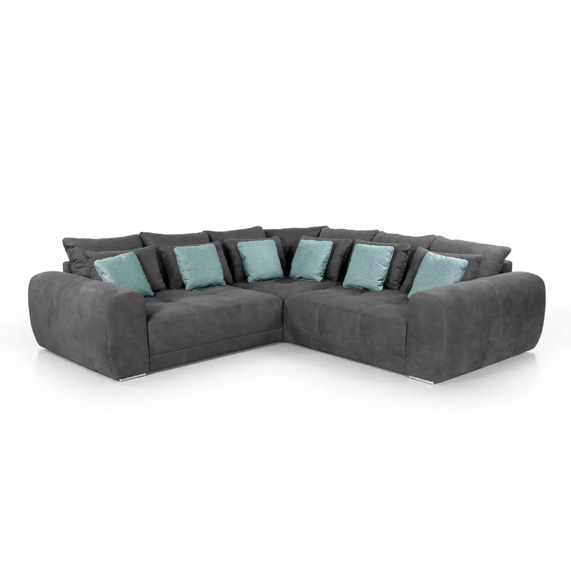 Phill Hill Ecksofa SOLEO Dunkelgrau ca. 280 x 280 cm