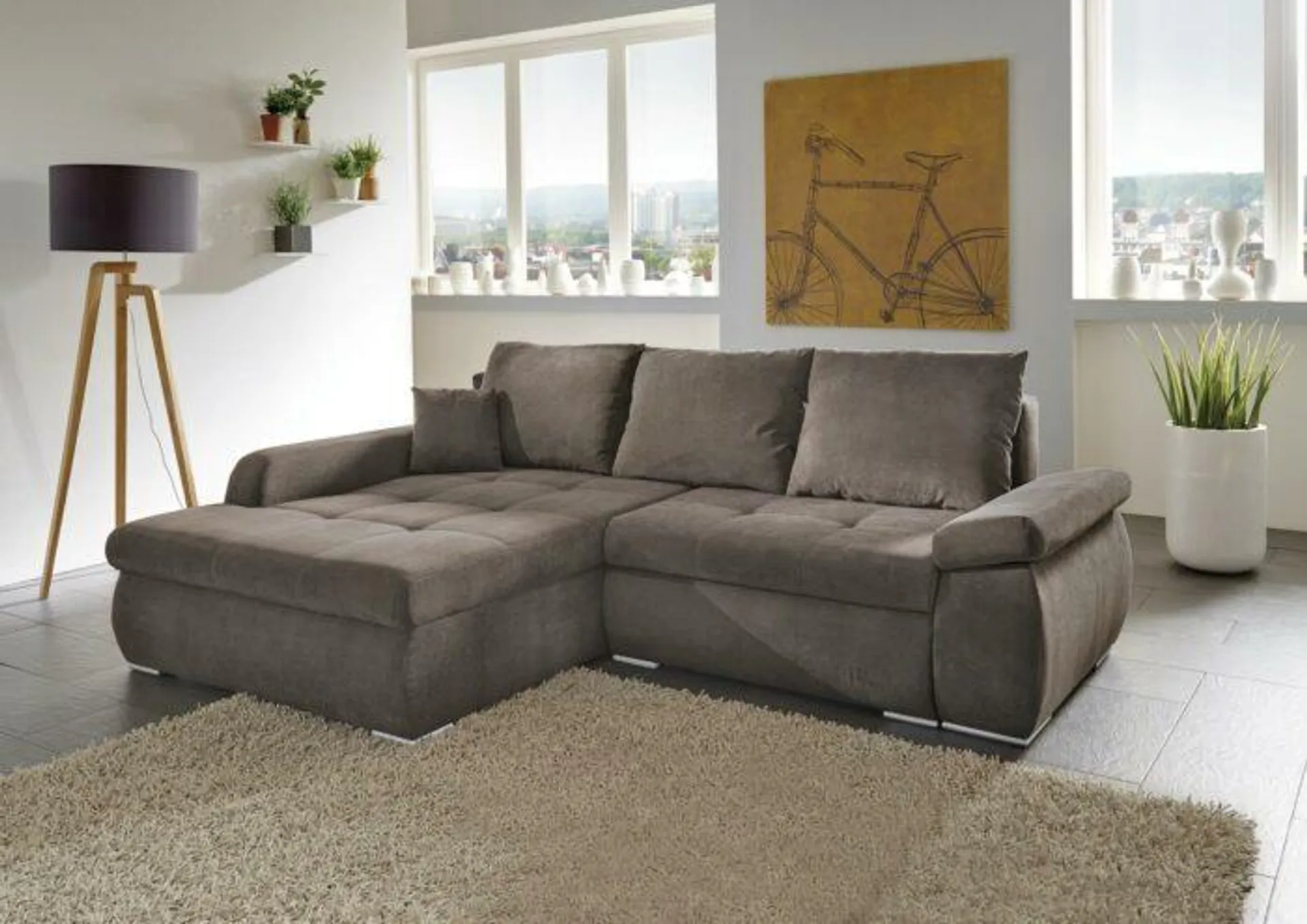 trendiges Ecksofa Combo inkl. Schlaffunktion