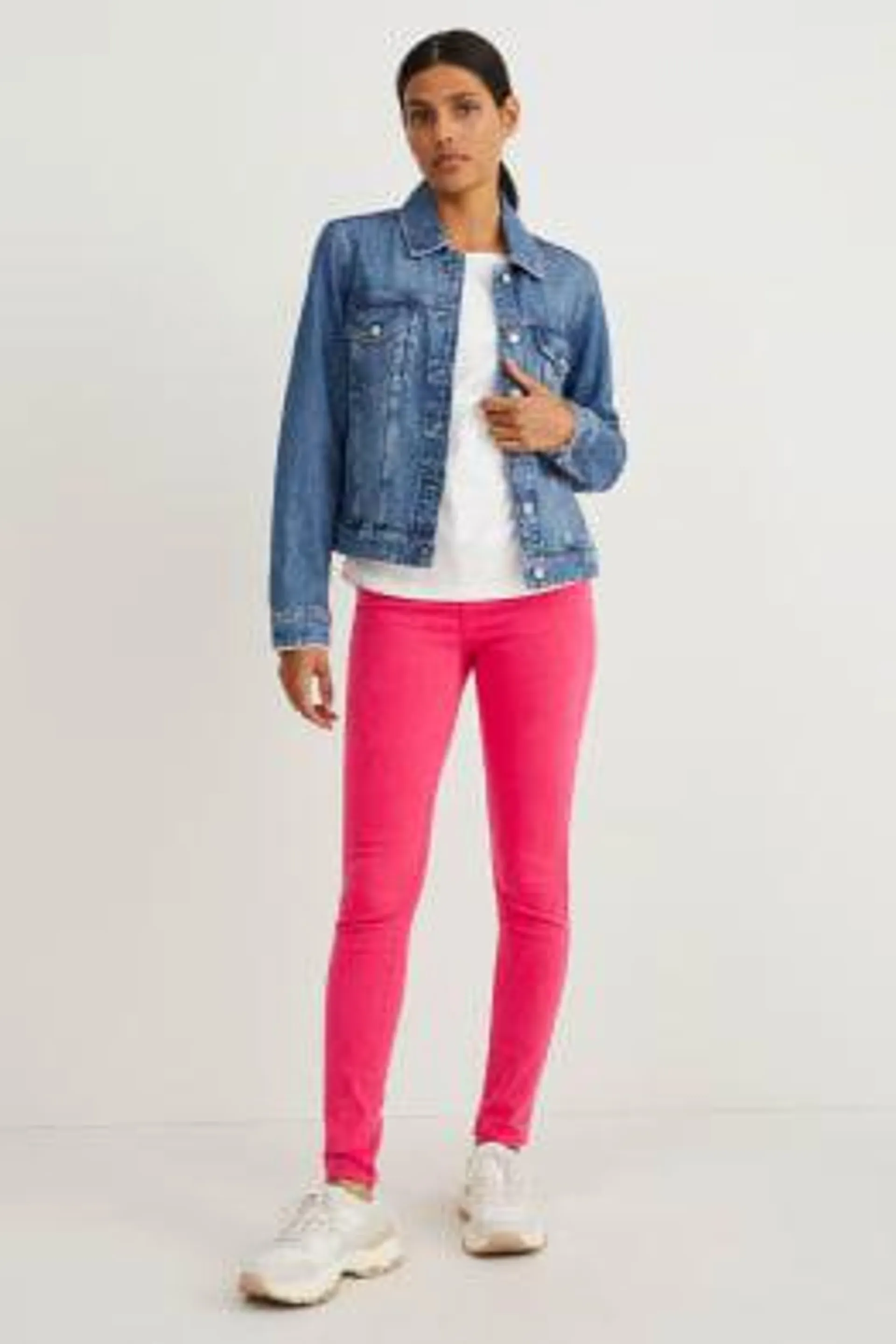 Jegging jeans - high waist