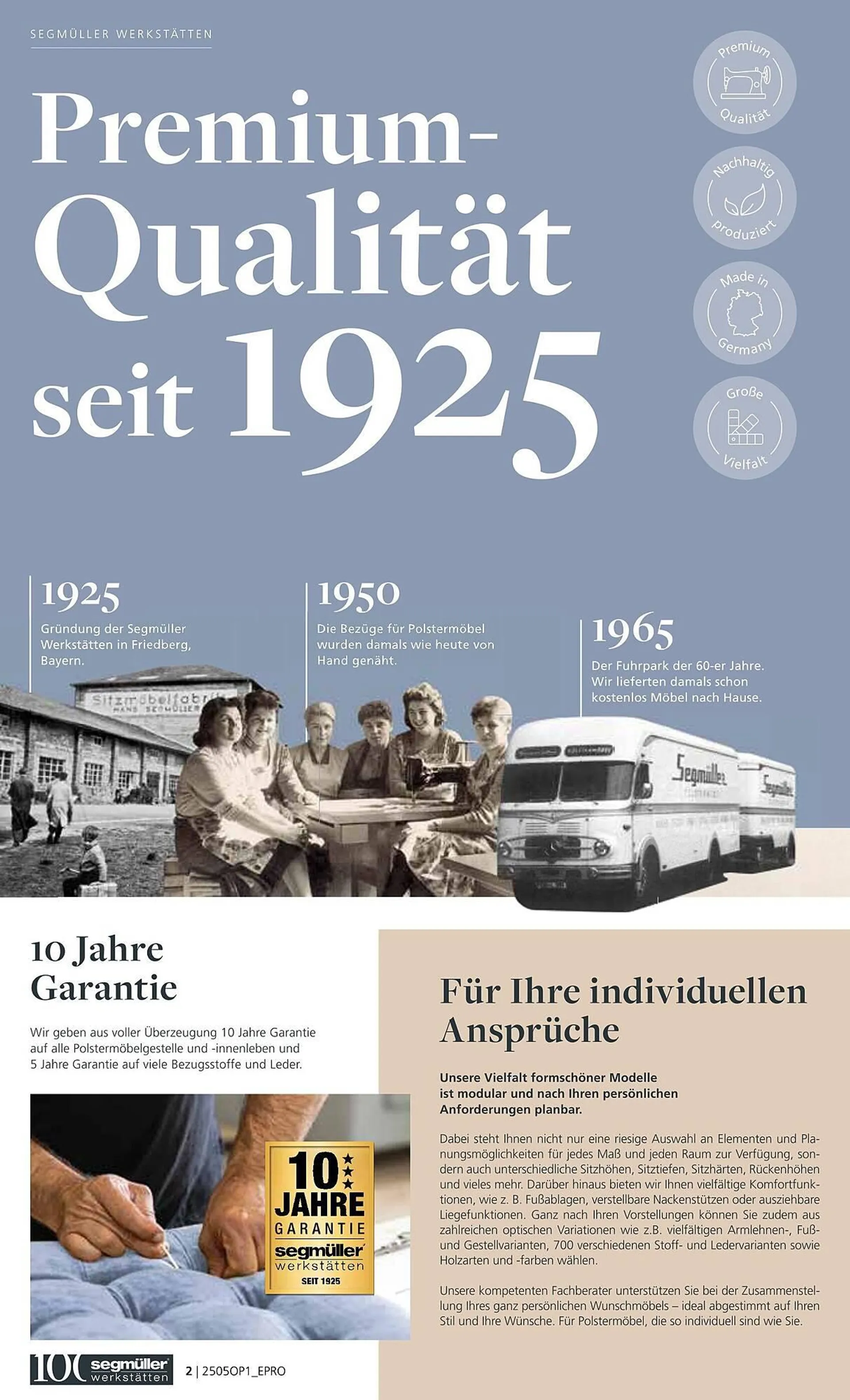 Segmüller Prospekt von 24. Mai bis 31. August 2025 - Prospekt seite 2