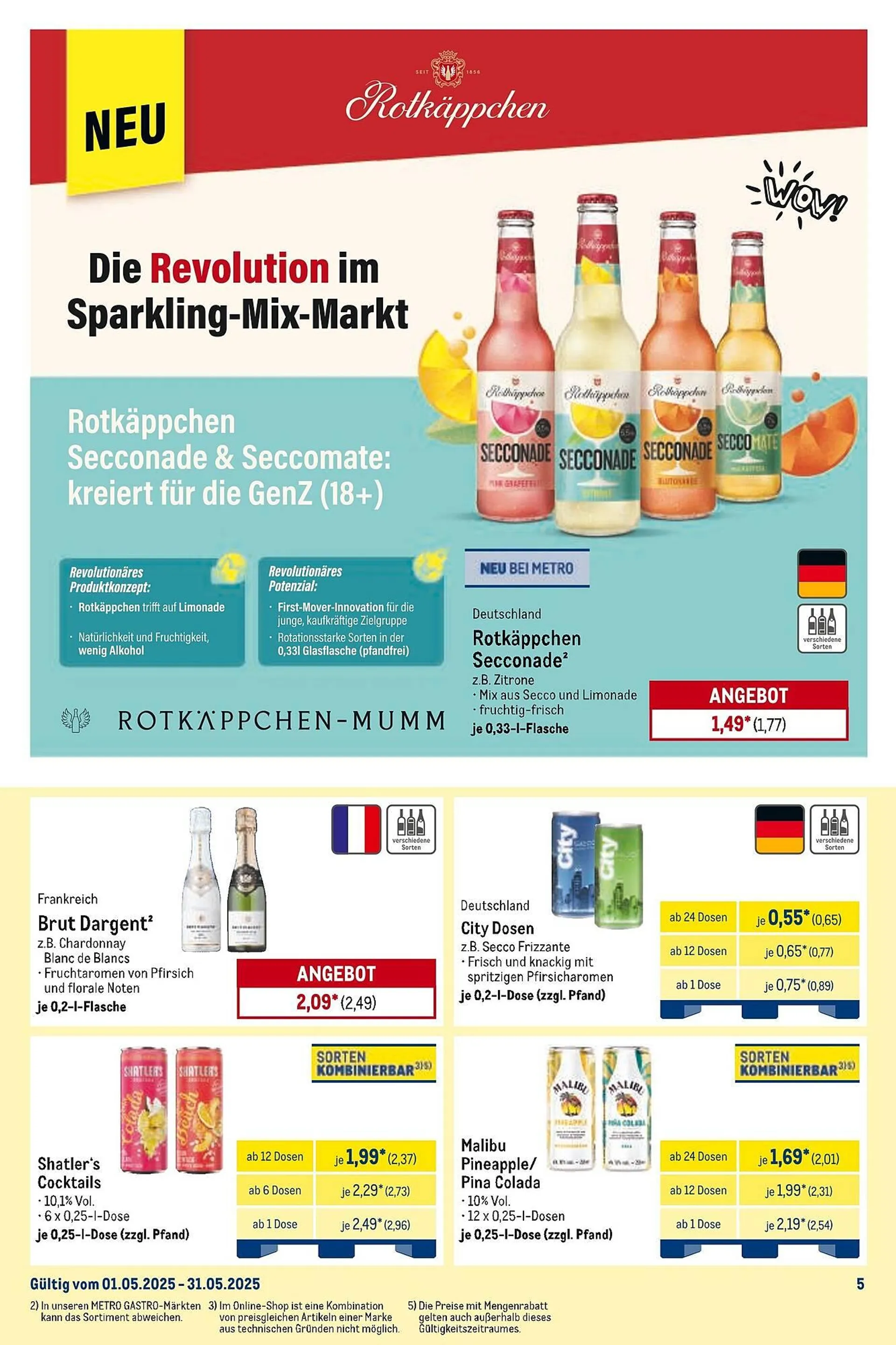 METRO Prospekt von 1. Mai bis 31. Mai 2025 - Prospekt seite 9