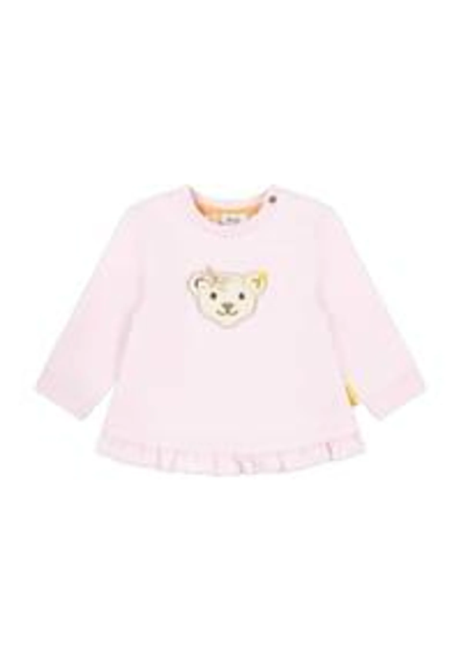 Sweatshirt "Blosso", Rüschensaum, Druckknopf, für Babys und Kleinkinder