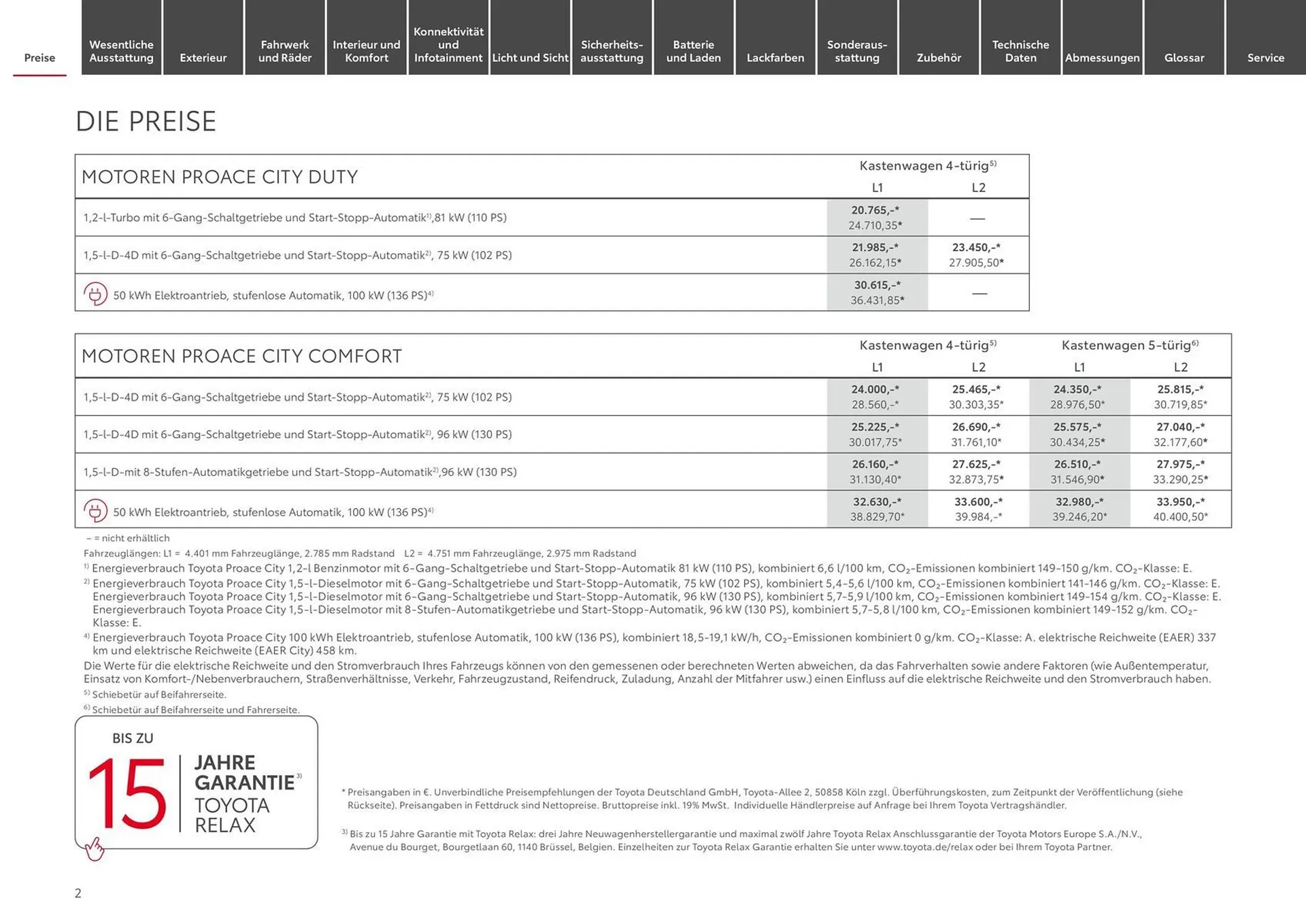 Toyota Prospekt von 15. Juni bis 15. Juni 2025 - Prospekt seite 2