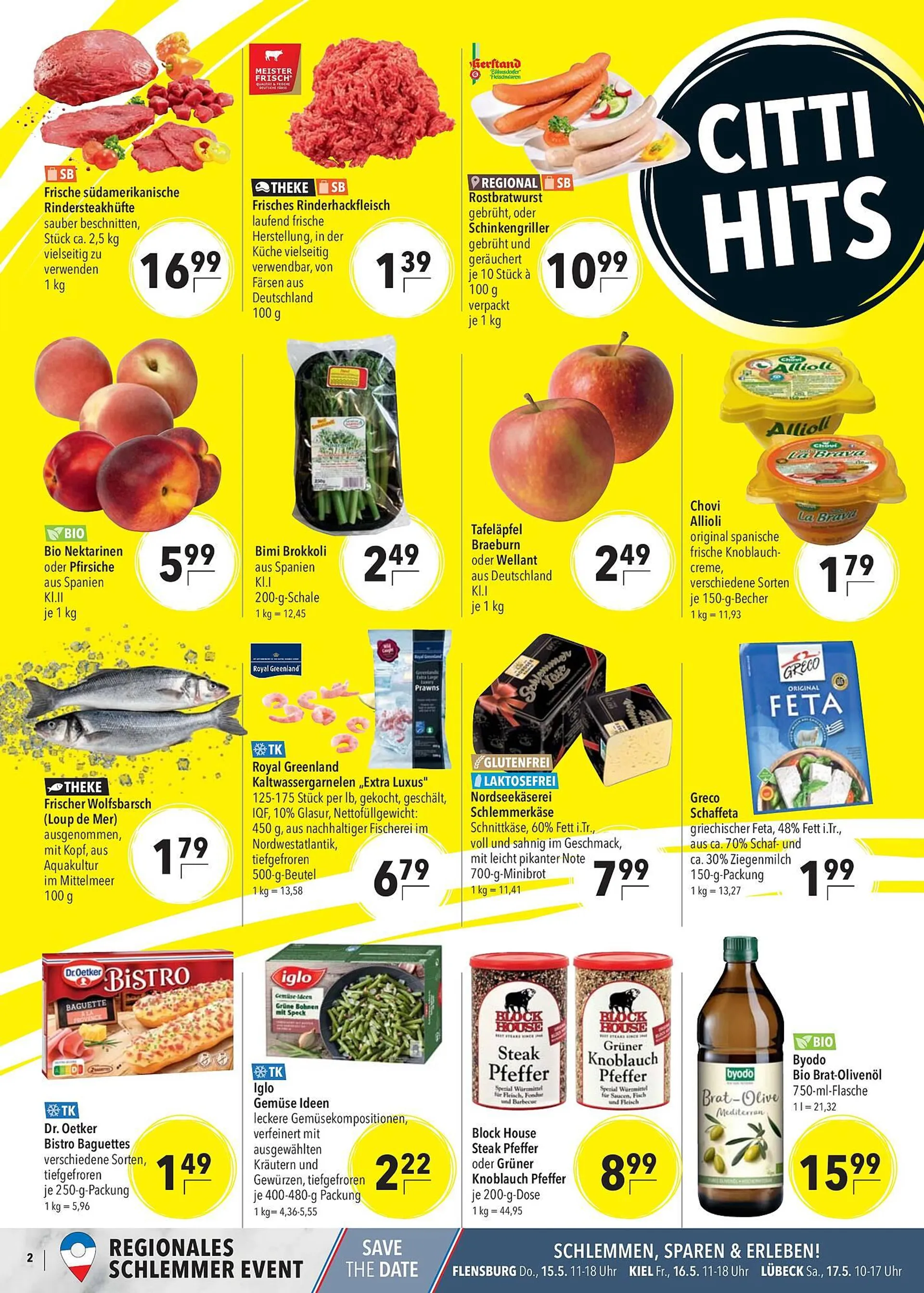 CITTI Markt Prospekt von 14. Mai bis 20. Mai 2025 - Prospekt seite 2