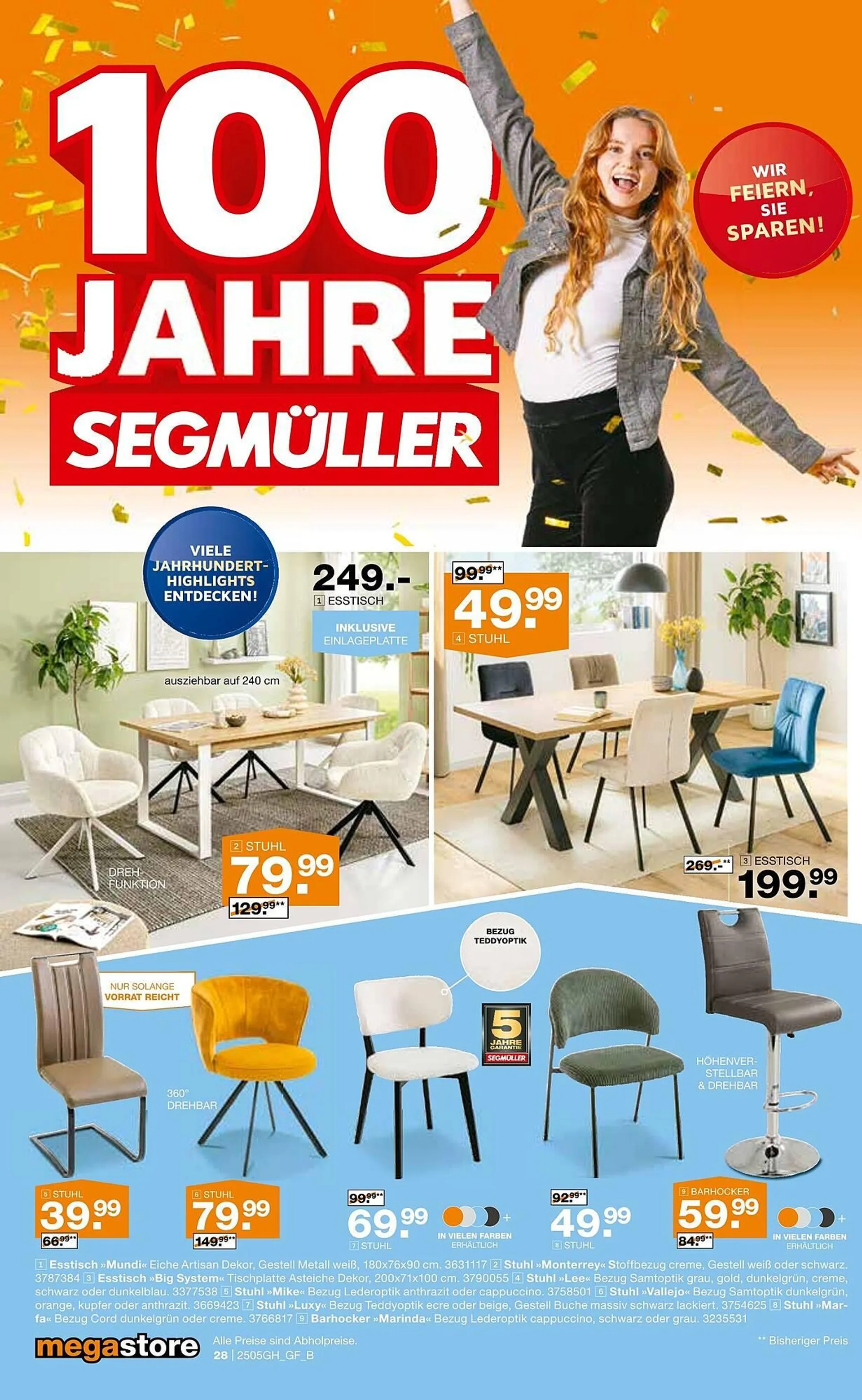 Segmüller Prospekt von 19. April bis 10. Mai 2025 - Prospekt seite 44