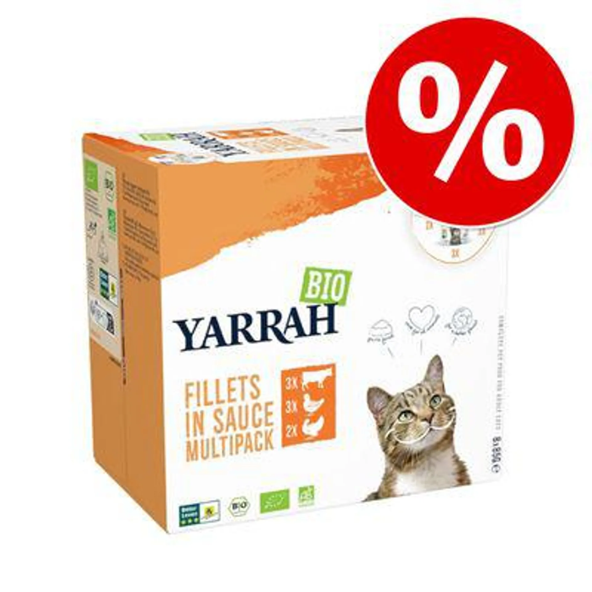 Yarrah Bio Nassfutter-Mix zum Sonderpreis!