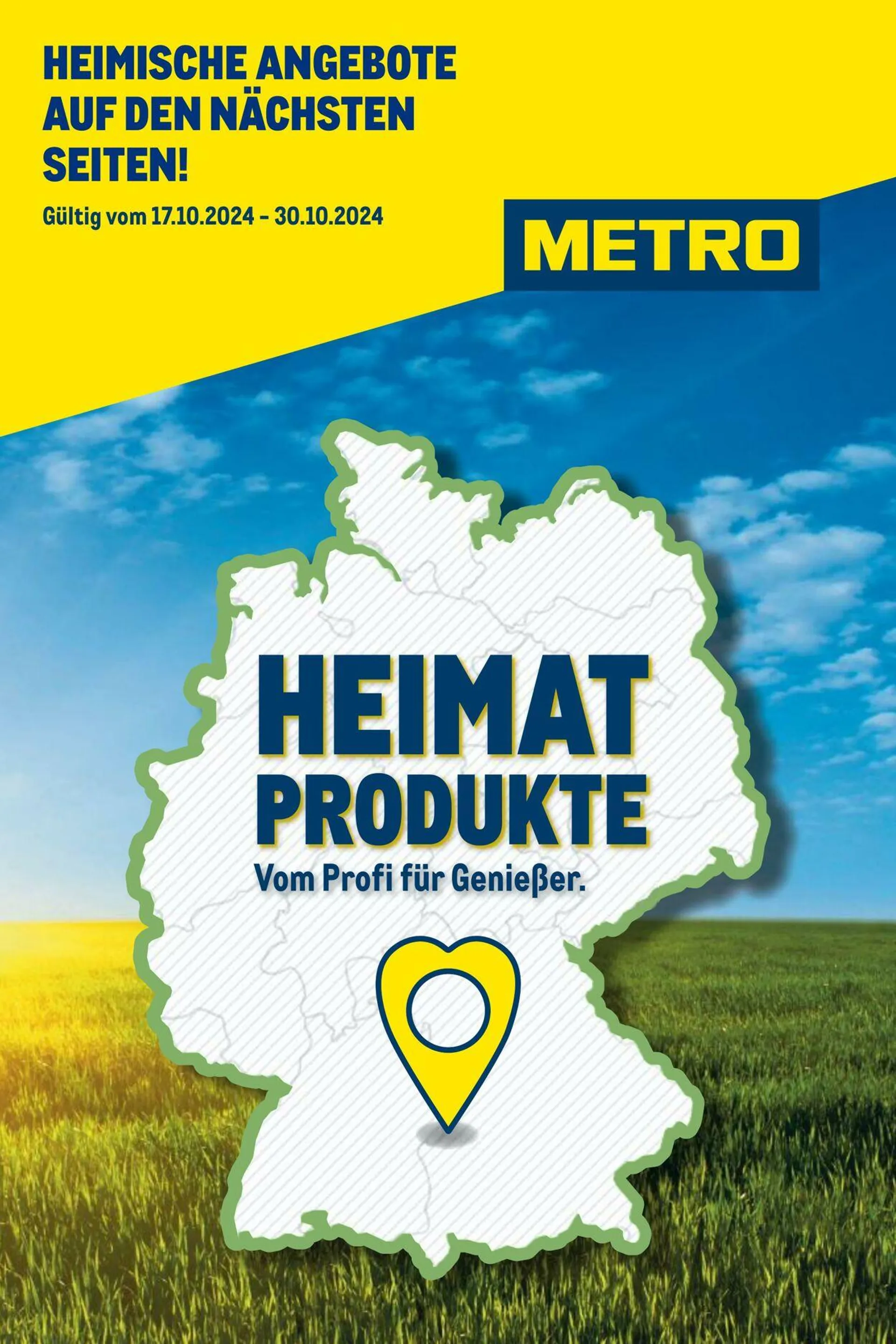 Metro Aktueller Prospekt von 10. Juli bis 24. Juli 2025 - Prospekt seite 1