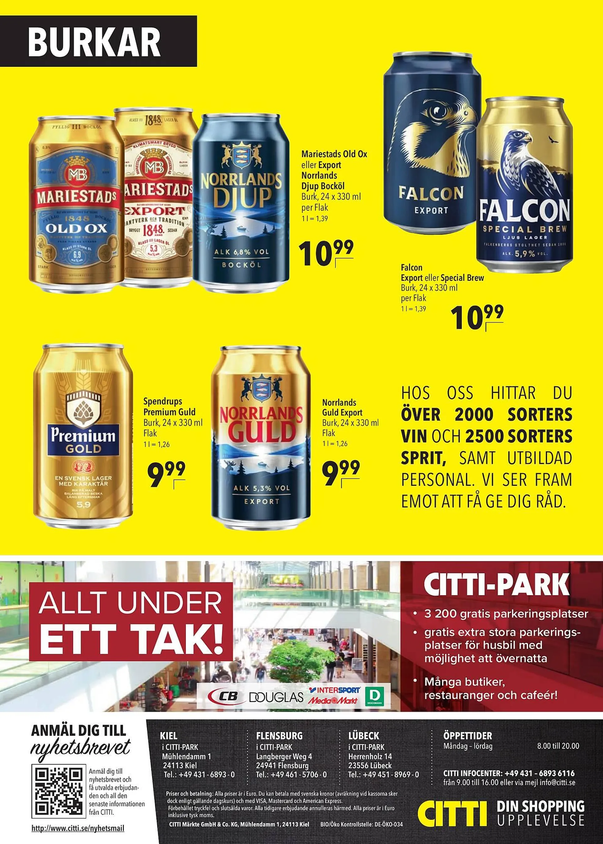 CITTI Markt Prospekt von 22. April bis 22. Juni 2025 - Prospekt seite 8