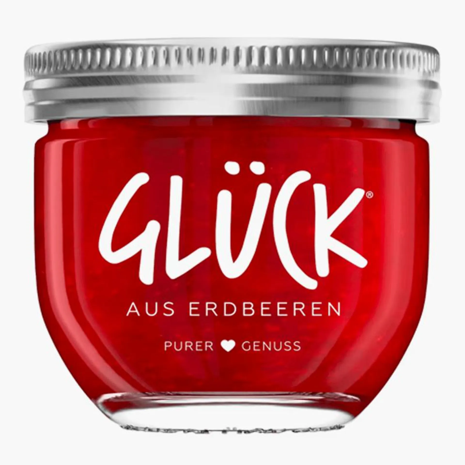 Glück Marmelade Erdbeere 230g