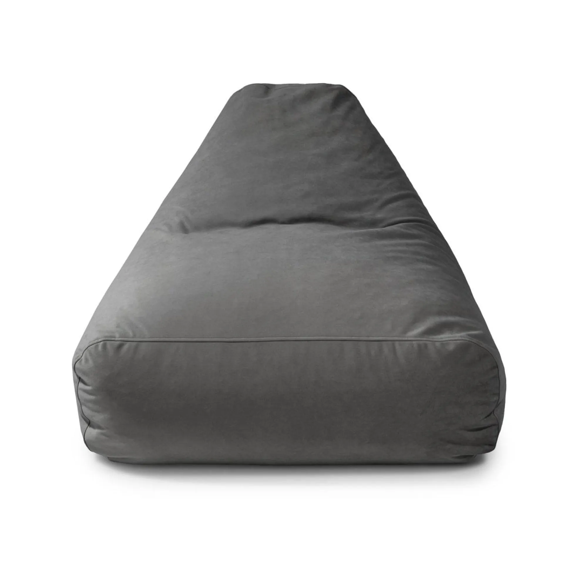 Sitzsack SMOOTH 100 x 85 cm grau