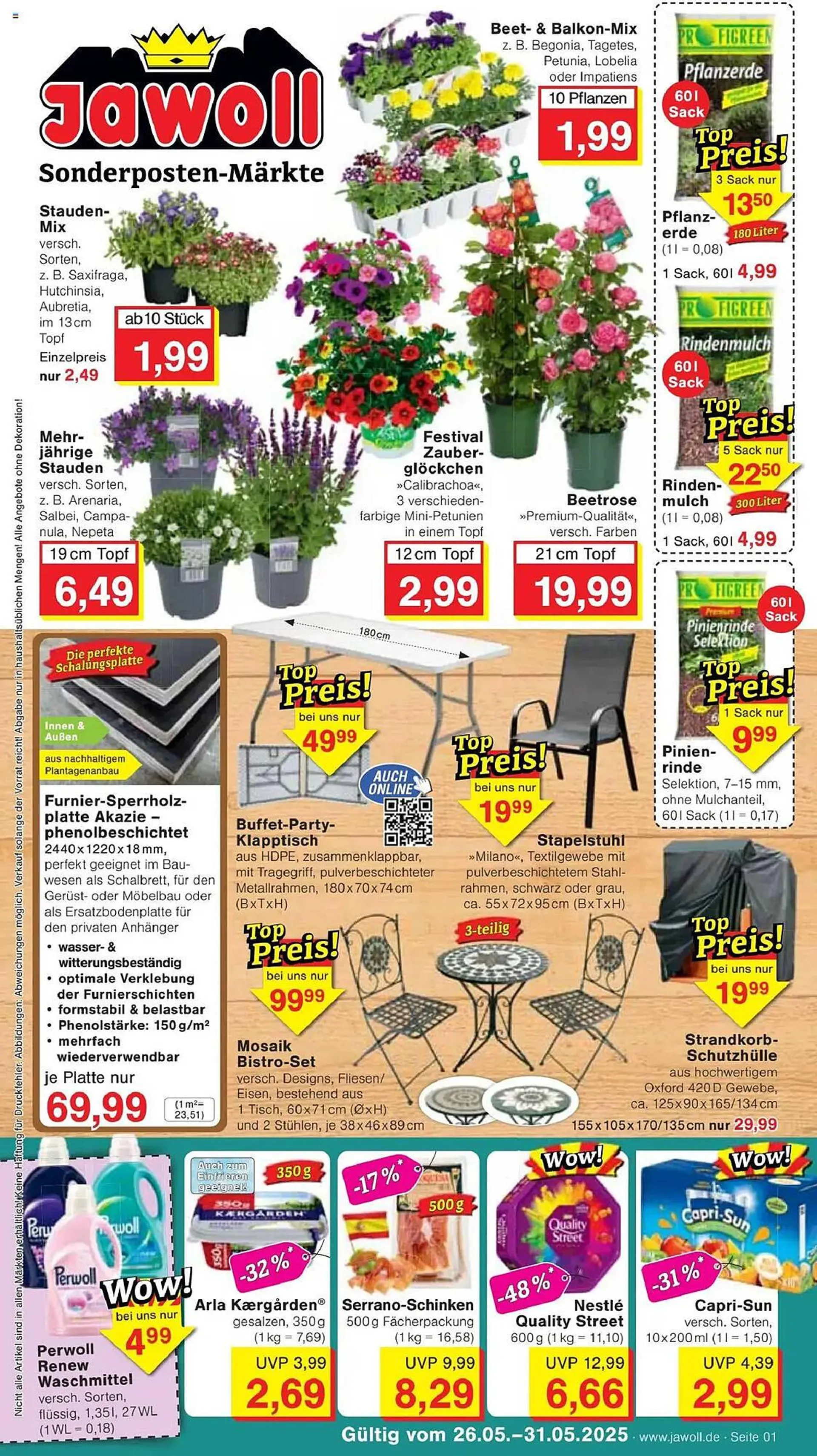 Jawoll Prospekt von 26. Mai bis 31. Mai 2025 - Prospekt seite 1