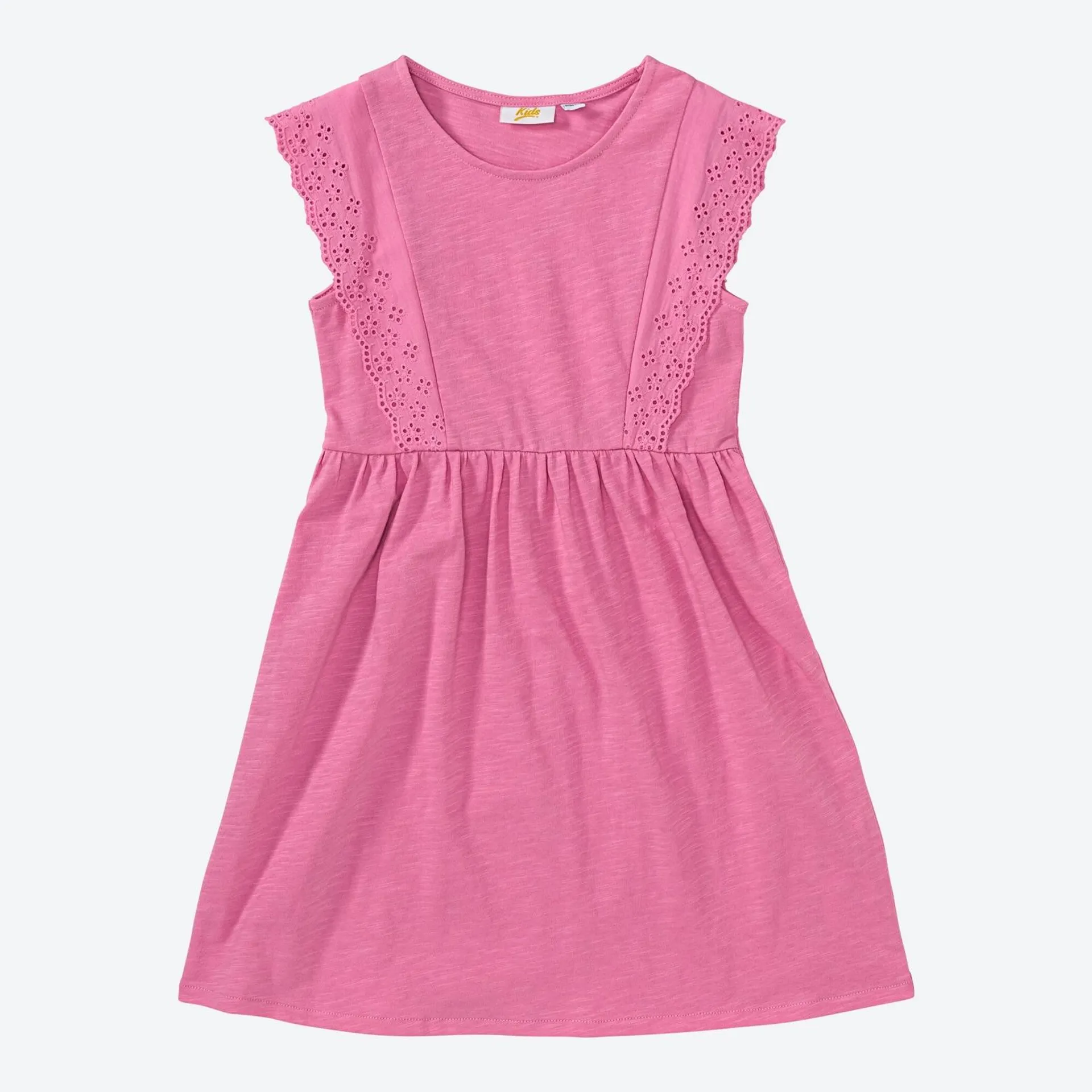 Kinder-Mädchen-Kleid mit Stickerei