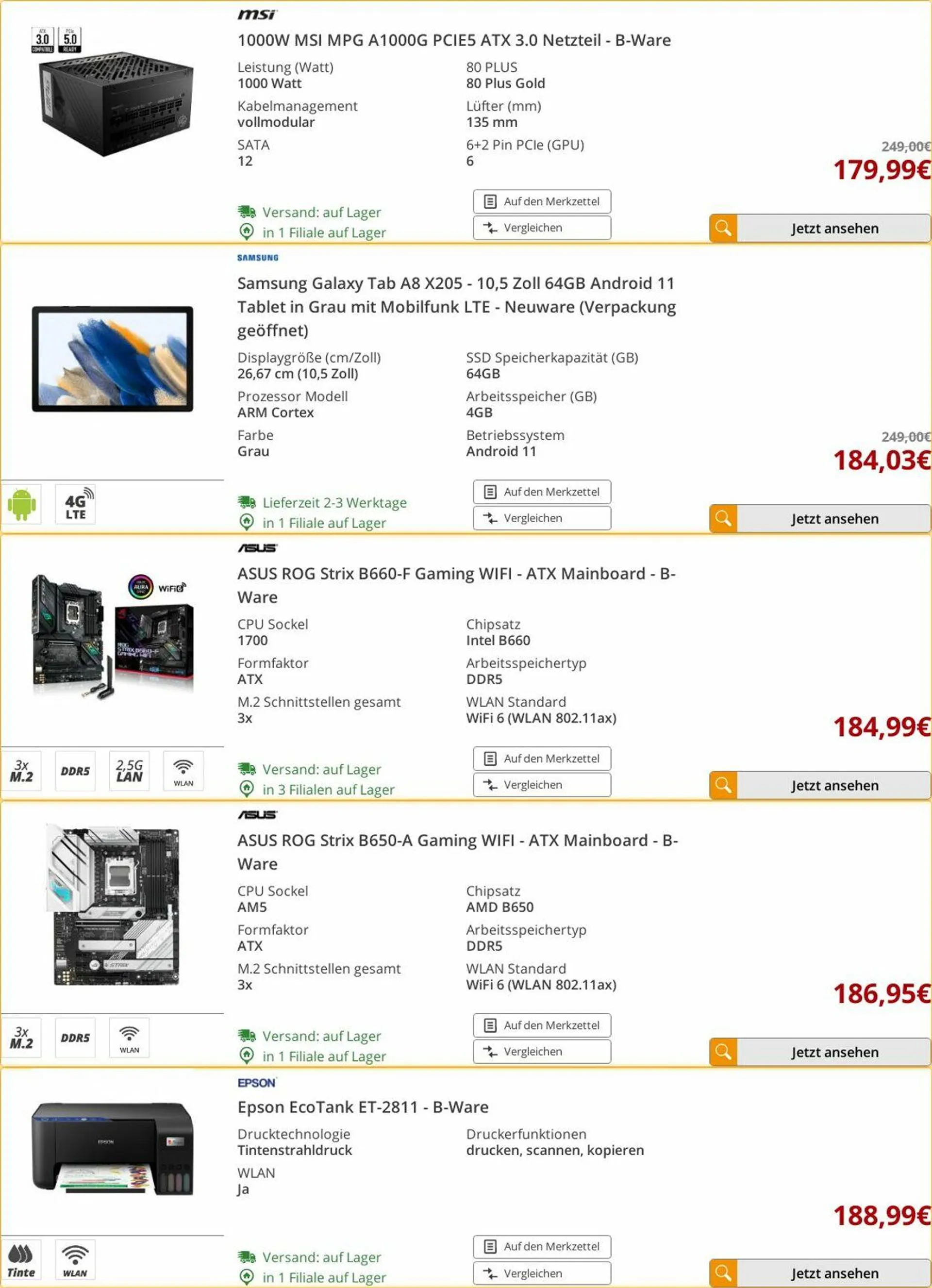 ARLT Computer Aktueller Prospekt von 3. März bis 9. März 2025 - Prospekt seite 22