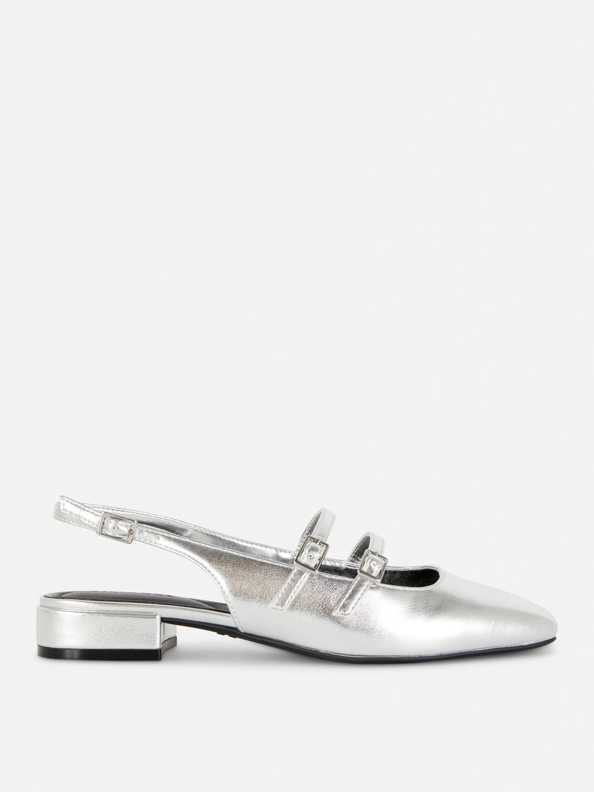 Mary Janes mit Slingback und doppeltem Riemchen