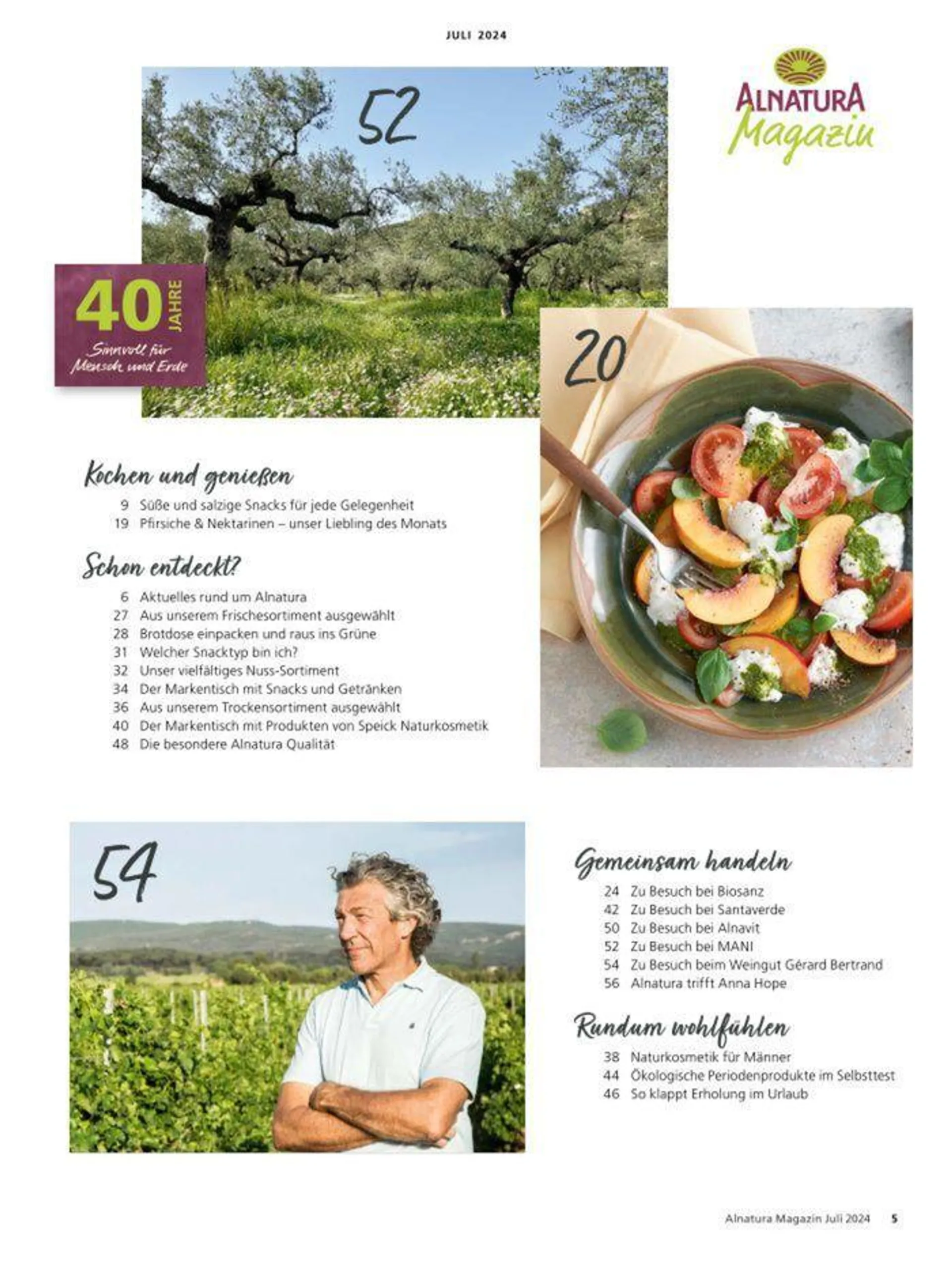 Alnatura Magazin Juli 2024 - 5