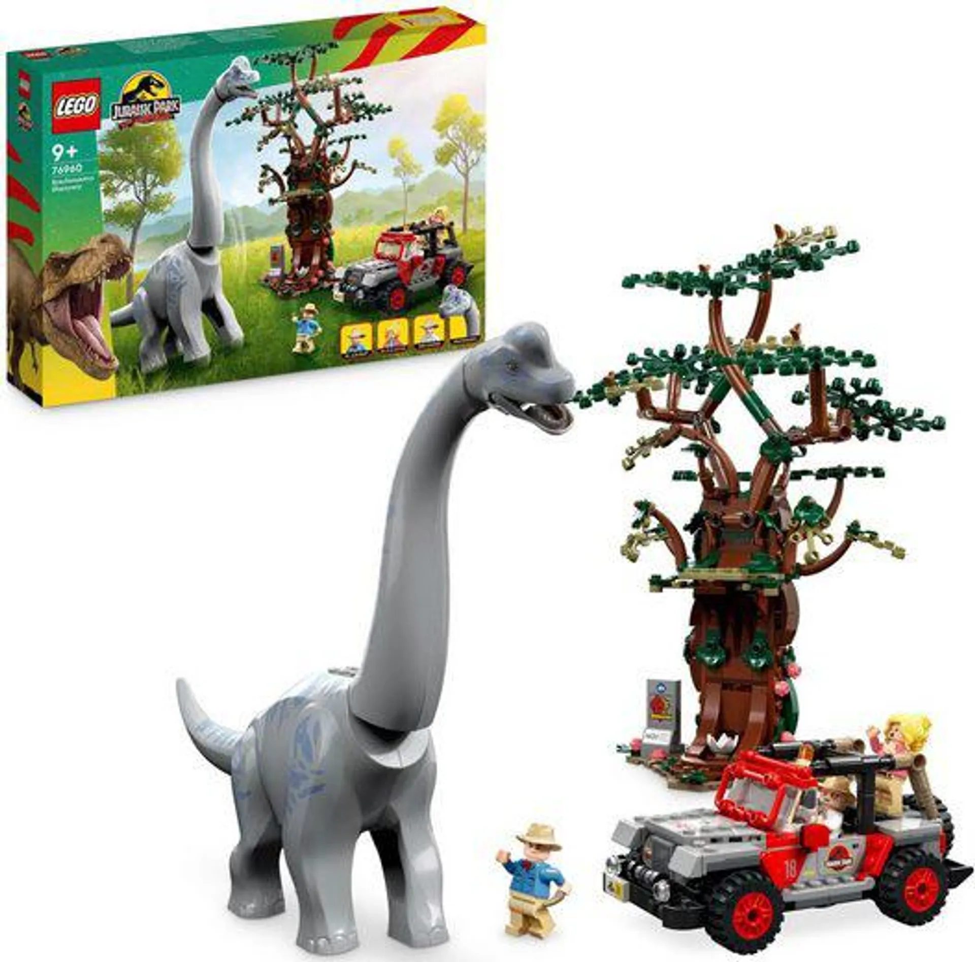 LEGO® Konstruktionsspielsteine Entdeckung des Brachiosaurus (76960), LEGO® Jurassic Park, (512 St), Made in Europe