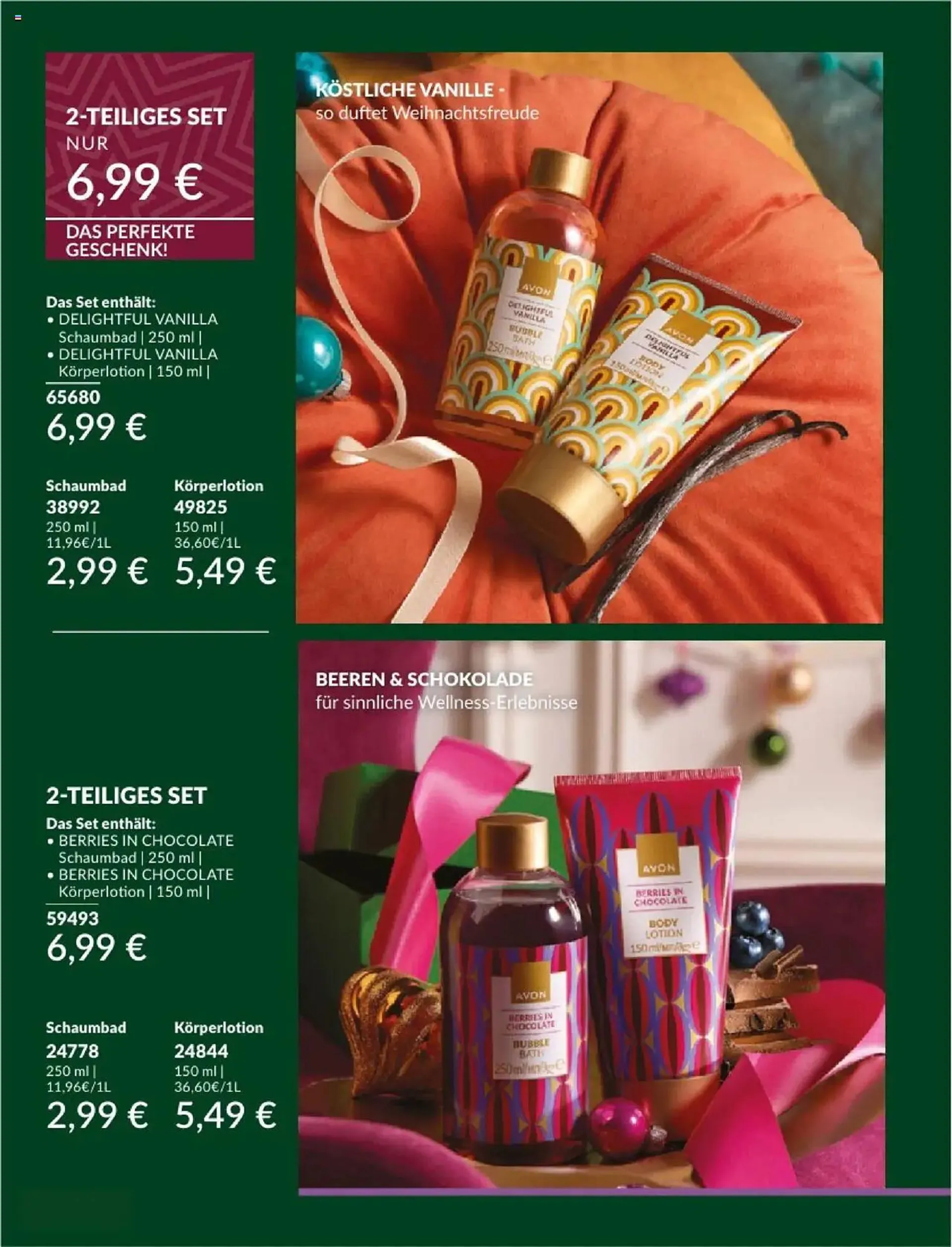 Avon Prospekt von 1. Dezember bis 16. Dezember 2024 - Prospekt seite 48