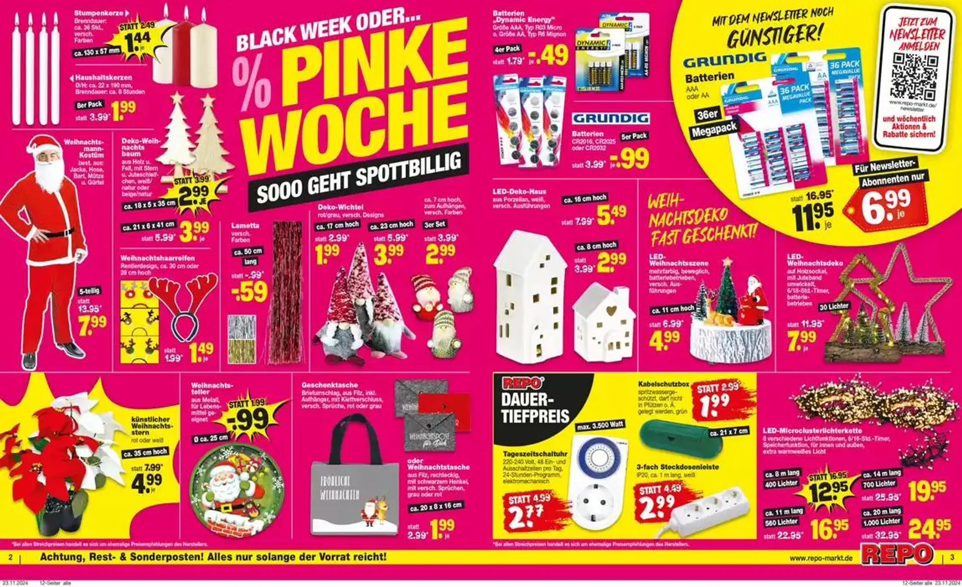 Jetzt sparen mit unseren Deals von 24. November bis 8. Dezember 2024 - Prospekt seite 2