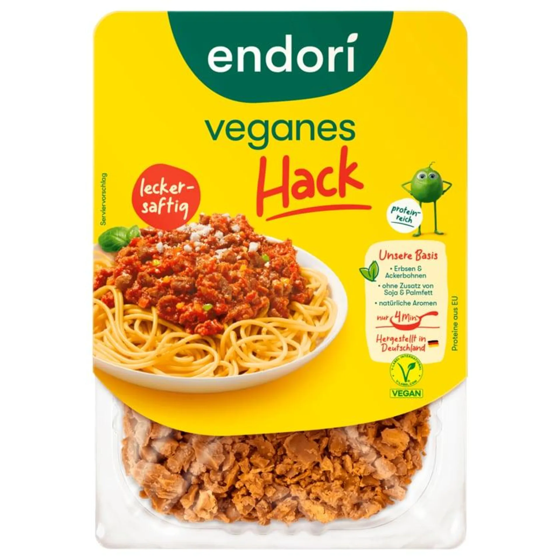 Endori Veganes Hack aus Erbsen 200g